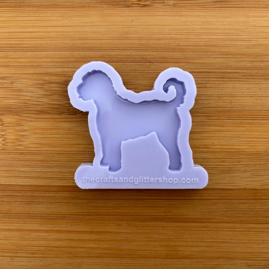 2 inch Golden Doodle Silicone Mold