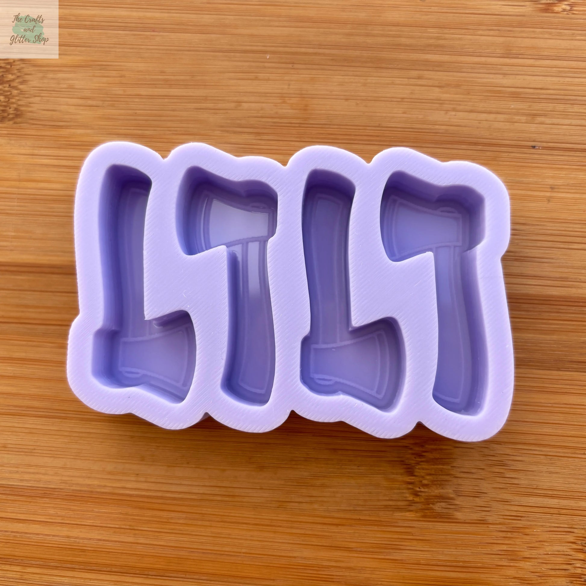 2 inch Hatchet Silicone Mold - The Crafts and Glitter Shop