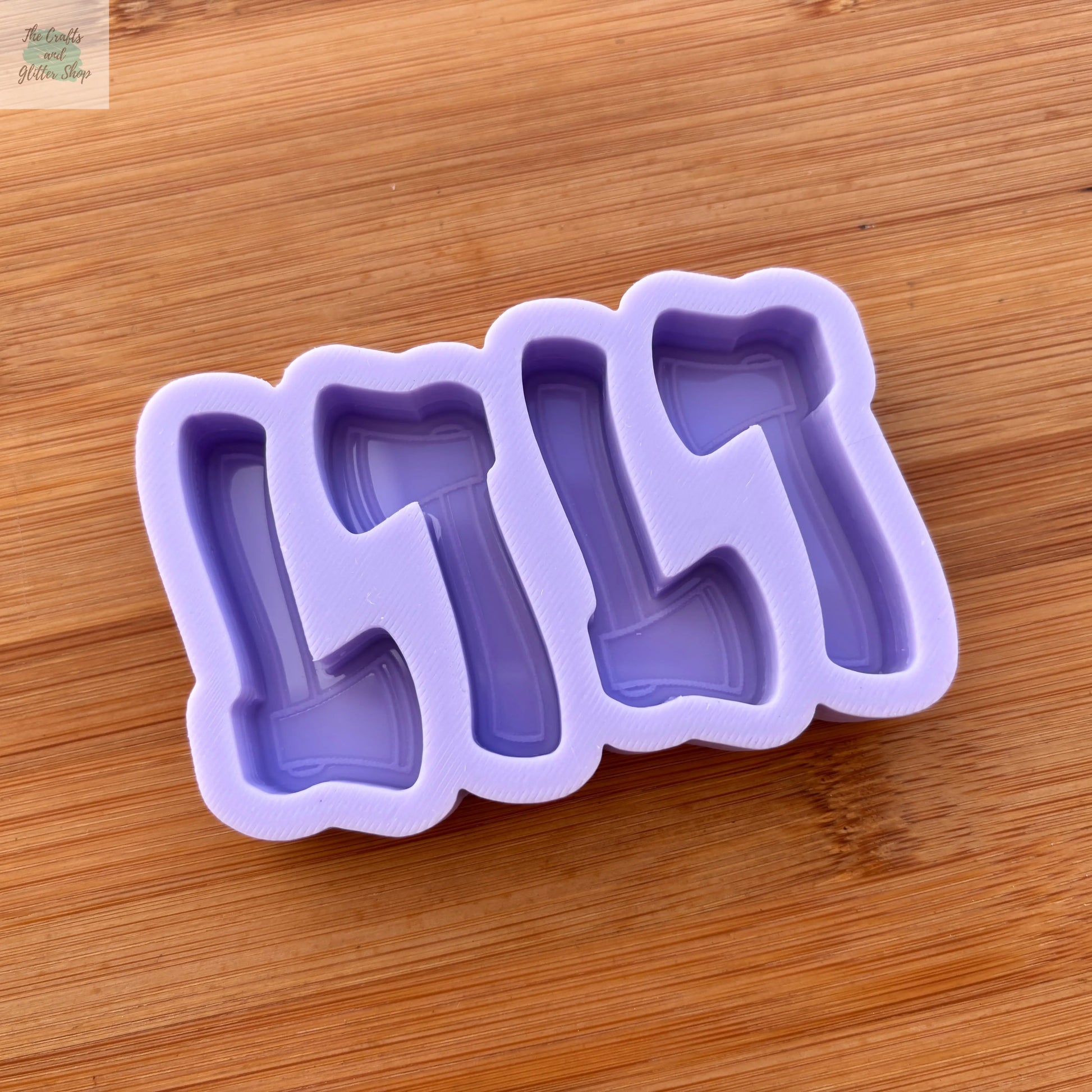 2 inch Hatchet Silicone Mold - The Crafts and Glitter Shop