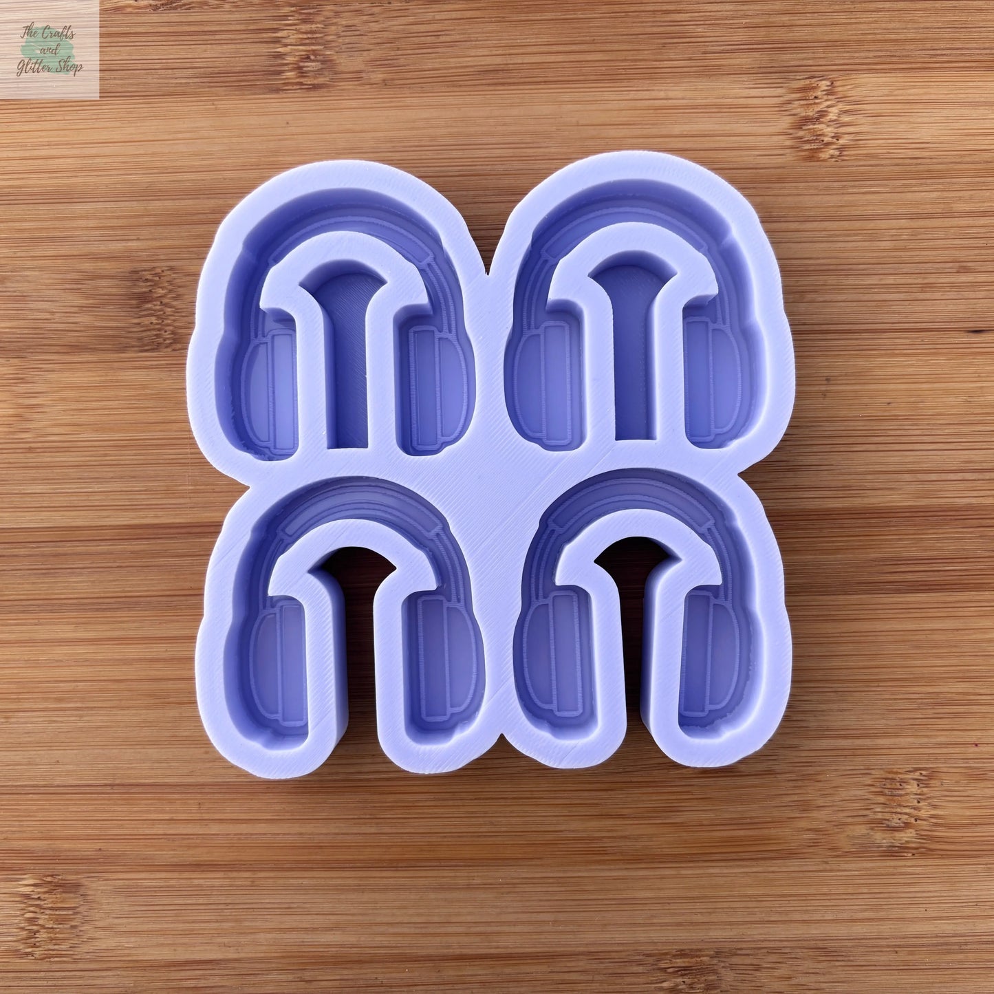2 inch Headset Silicone Mold - The Crafts and Glitter Shop