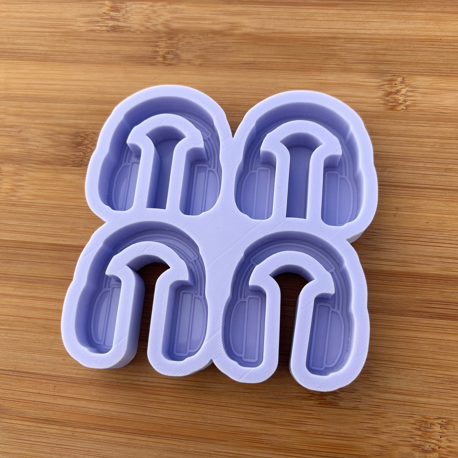 2 inch Headset Silicone Mold - The Crafts and Glitter Shop