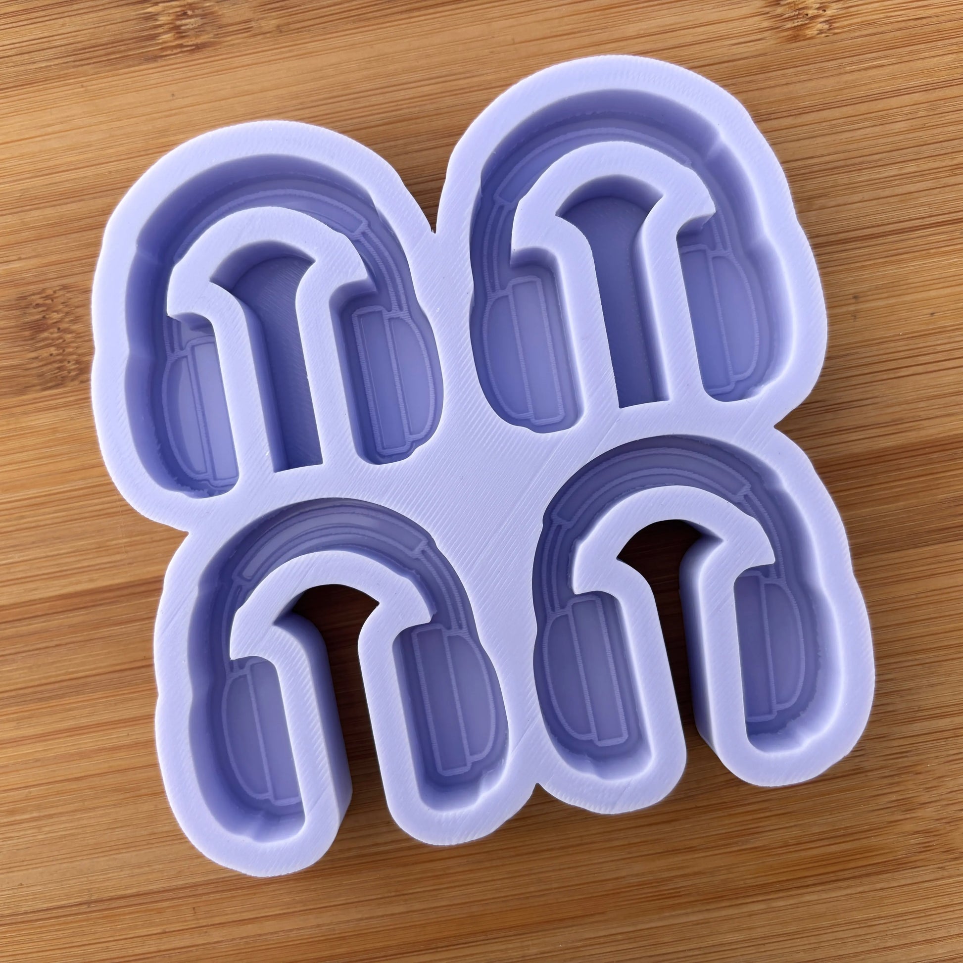 2 inch Headset Silicone Mold - The Crafts and Glitter Shop