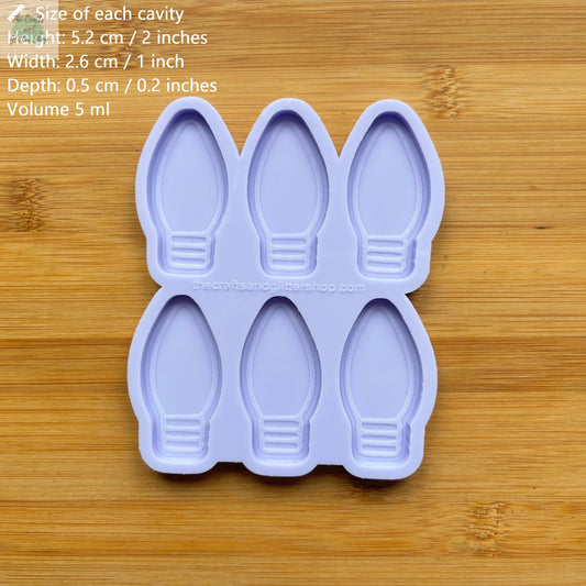 2 inch Light Bulb Silicone Mold