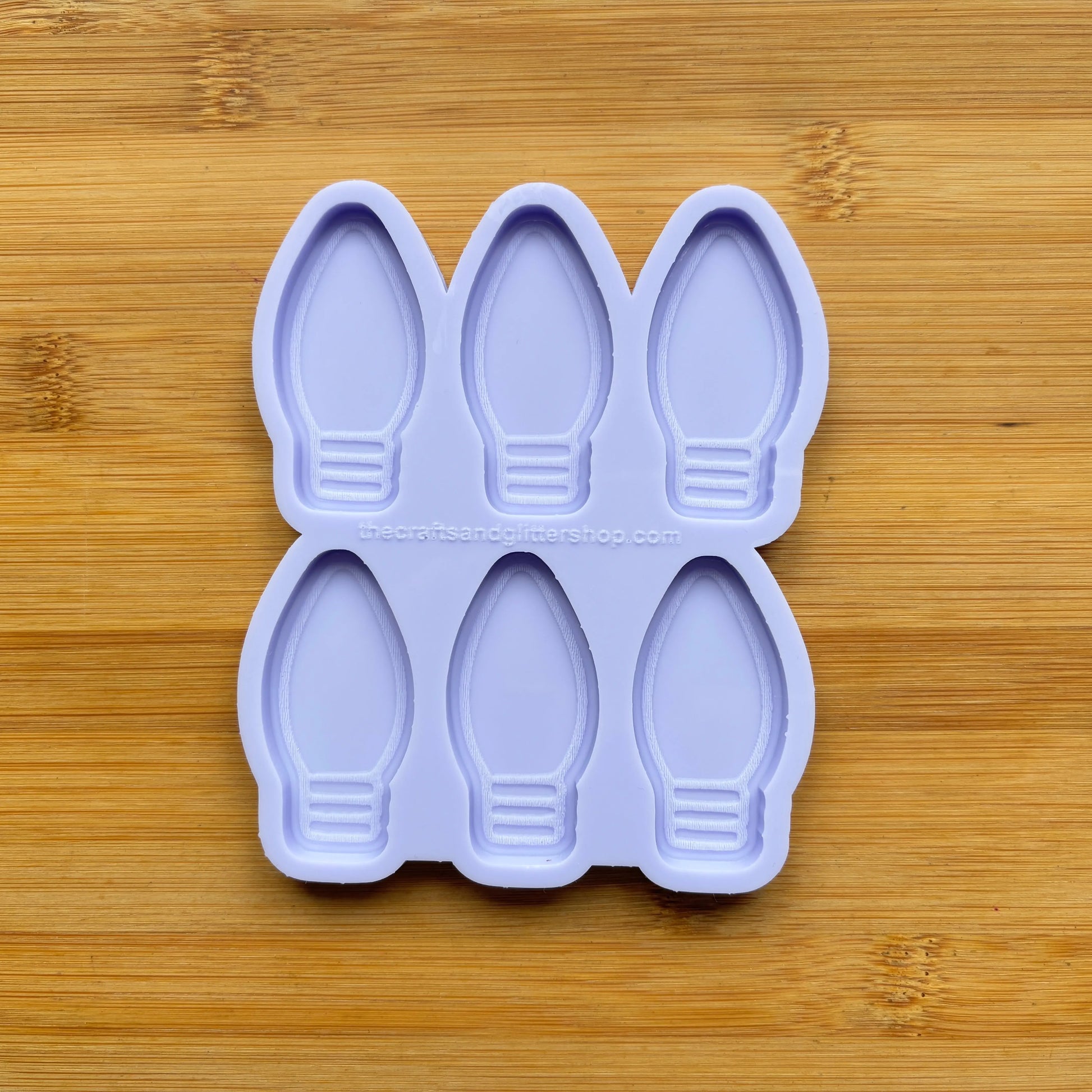 2 inch Light Bulb Silicone Mold - The Crafts and Glitter Shop