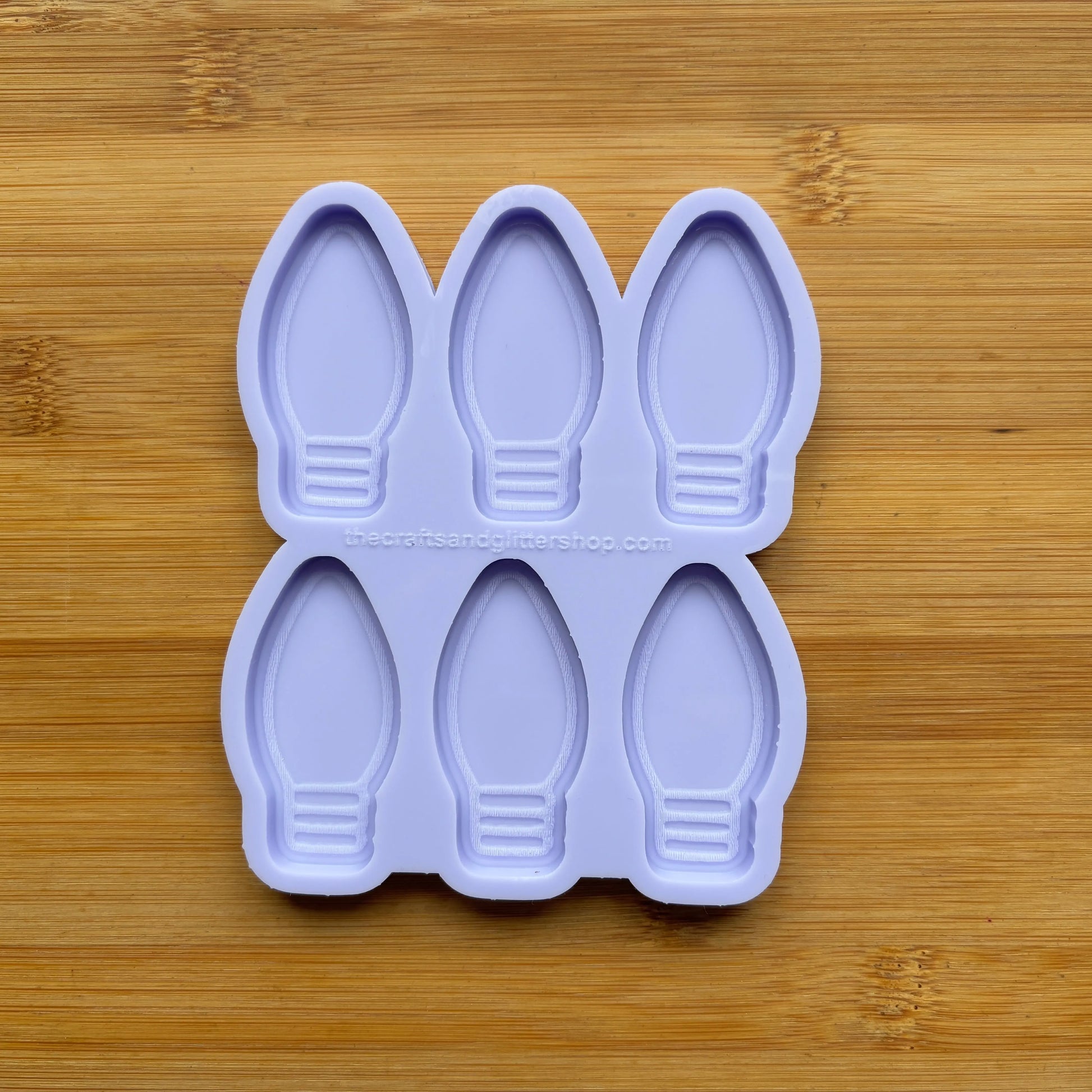 2 inch Light Bulb Silicone Mold - The Crafts and Glitter Shop