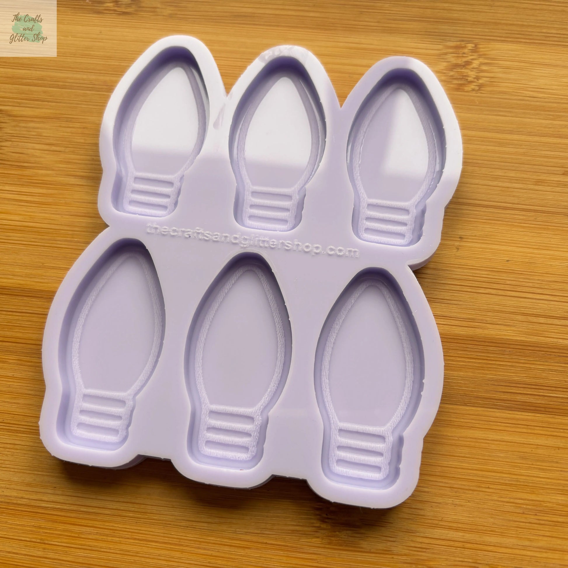 2 inch Light Bulb Silicone Mold - The Crafts and Glitter Shop