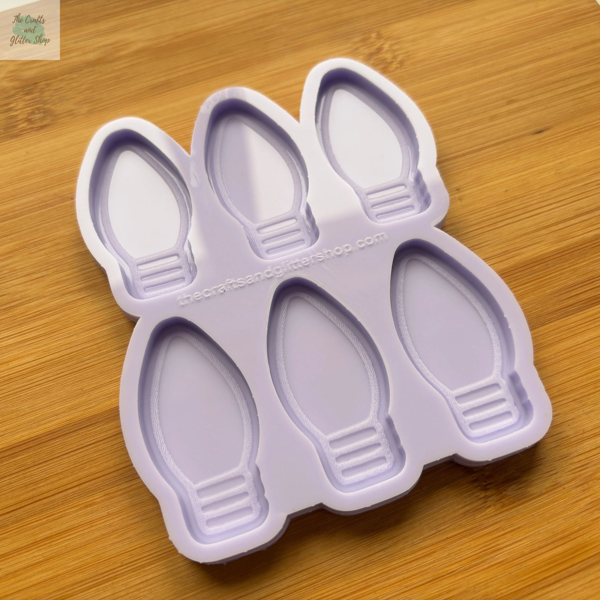 2 inch Light Bulb Silicone Mold - The Crafts and Glitter Shop