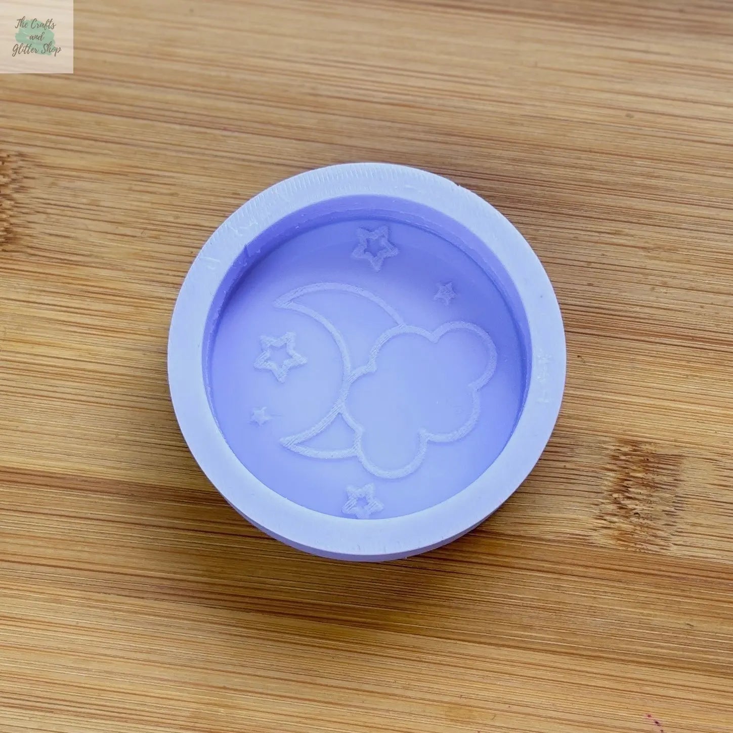 2 inch Night Time Silicone Mold - The Crafts and Glitter Shop