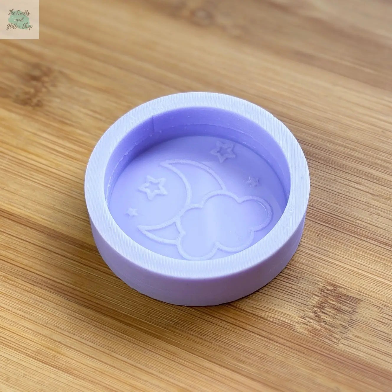 2 inch Night Time Silicone Mold - The Crafts and Glitter Shop