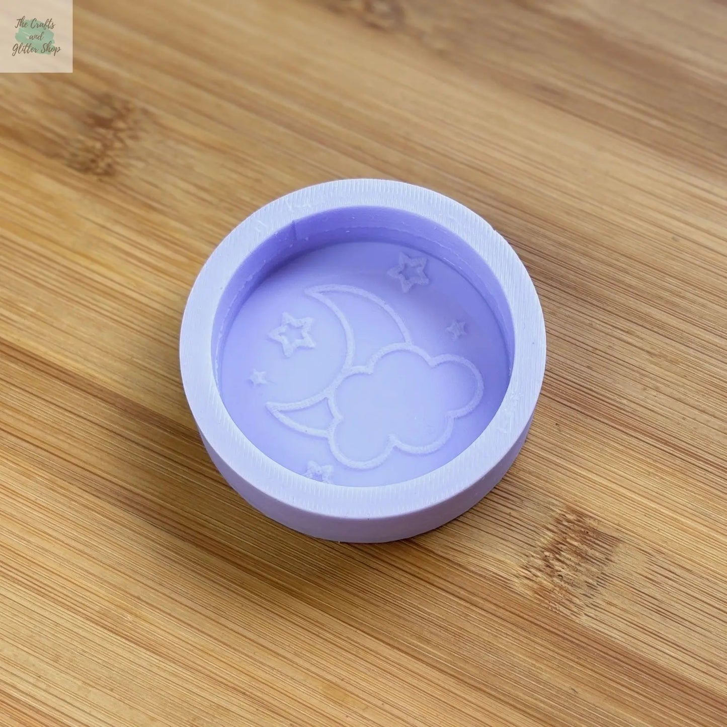 2 inch Night Time Silicone Mold - The Crafts and Glitter Shop