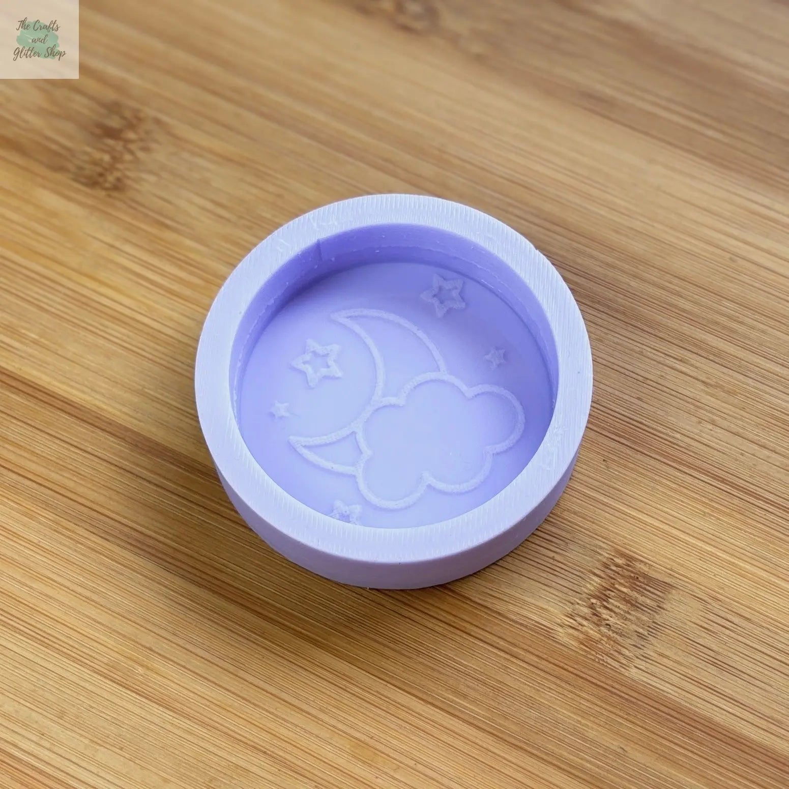 2 inch Night Time Silicone Mold - The Crafts and Glitter Shop
