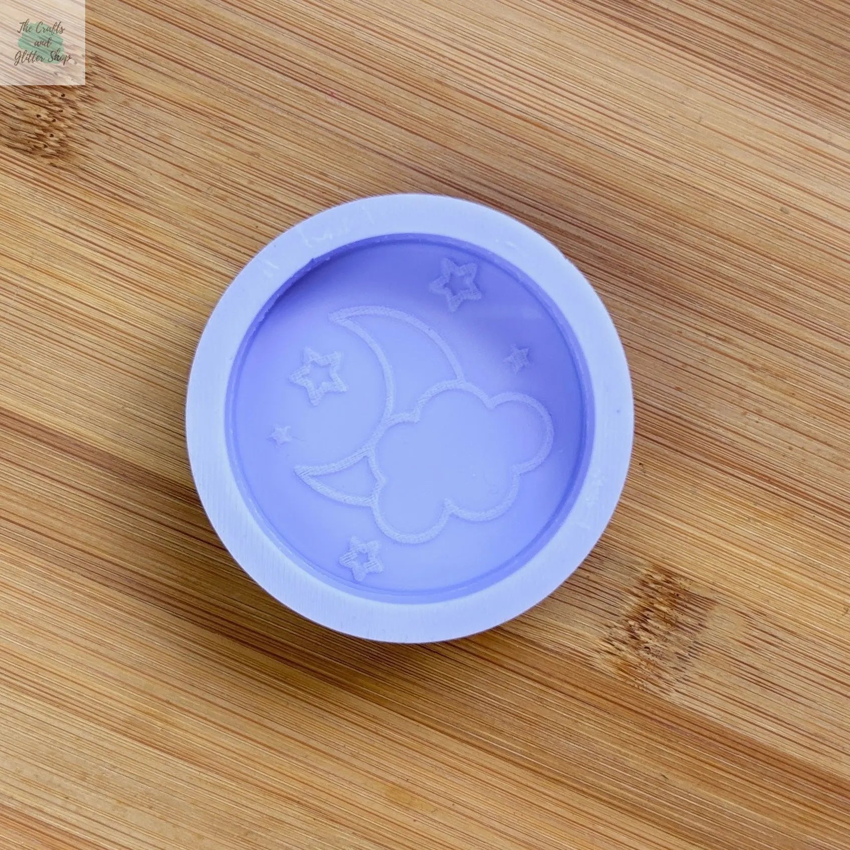 2 inch Night Time Silicone Mold - The Crafts and Glitter Shop