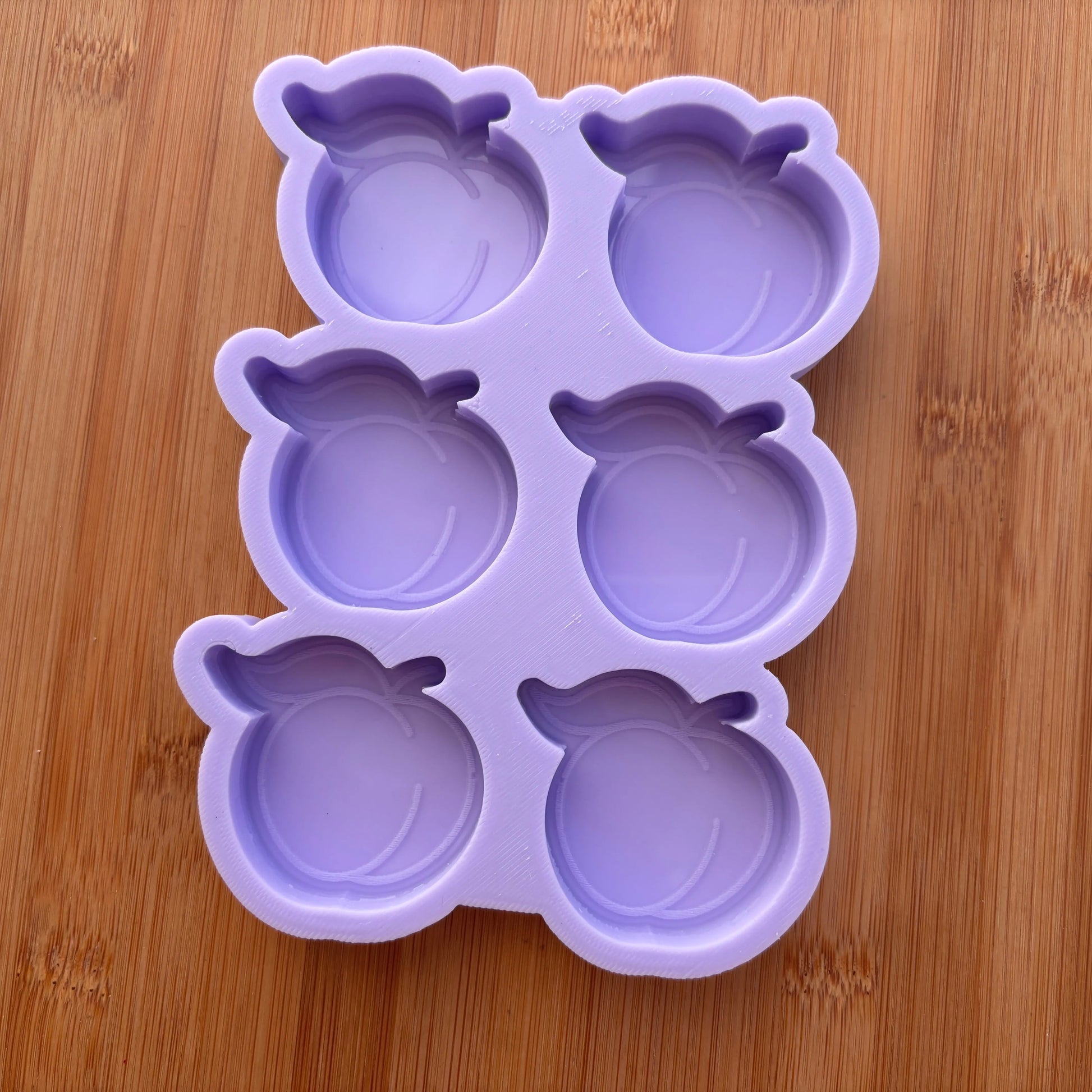 2 inch Peach Silicone Mold - The Crafts and Glitter Shop