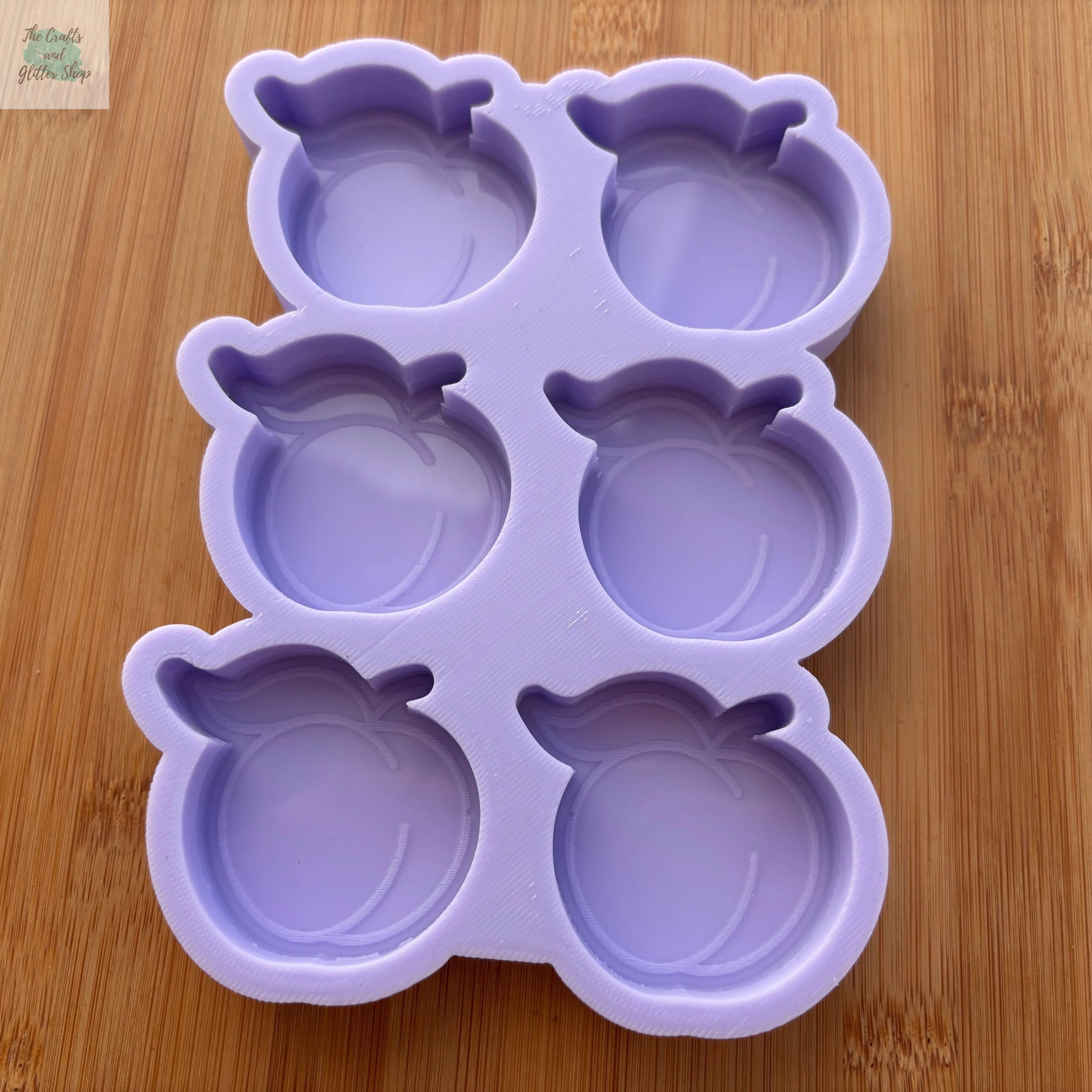 2 inch Peach Silicone Mold - The Crafts and Glitter Shop