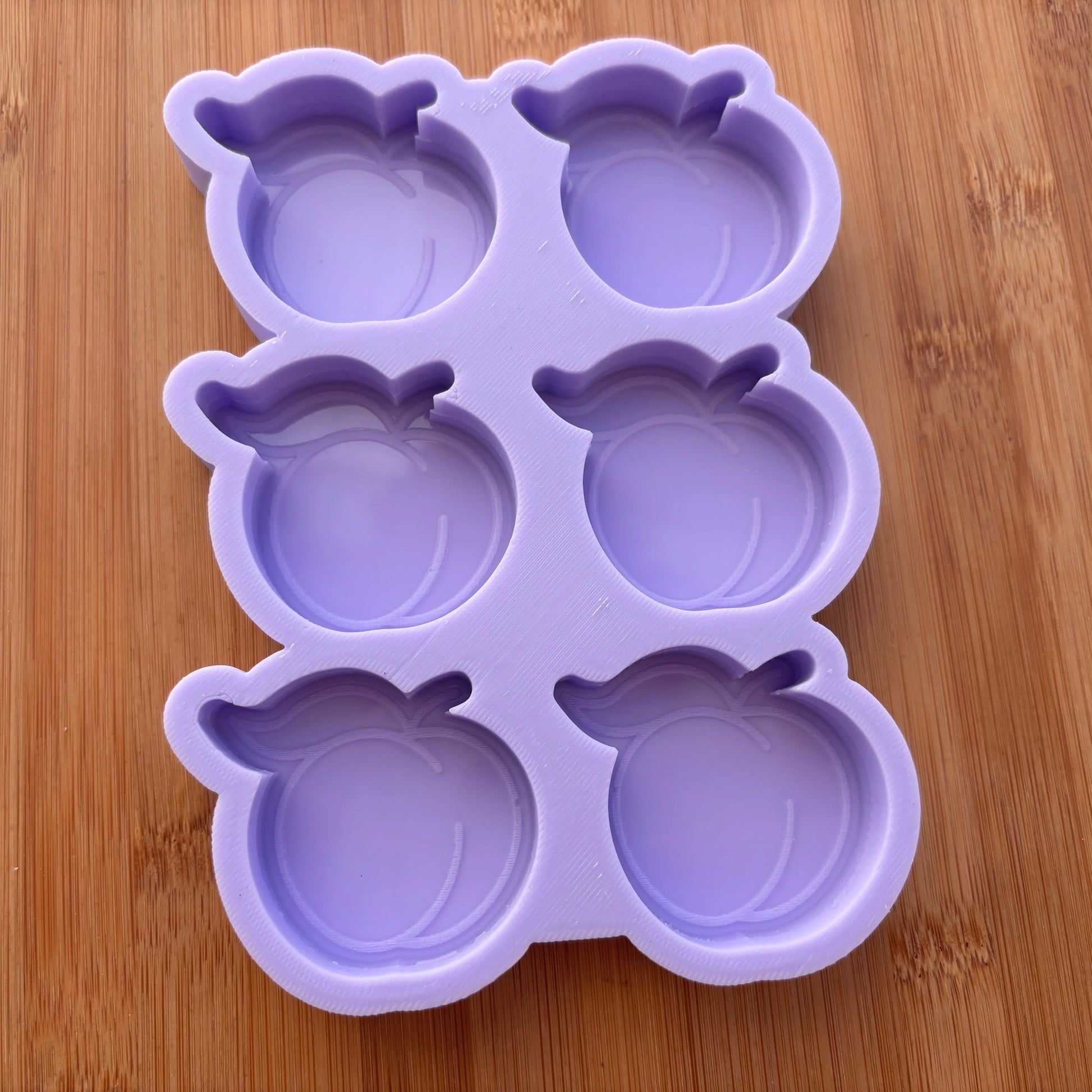 2 inch Peach Silicone Mold - The Crafts and Glitter Shop