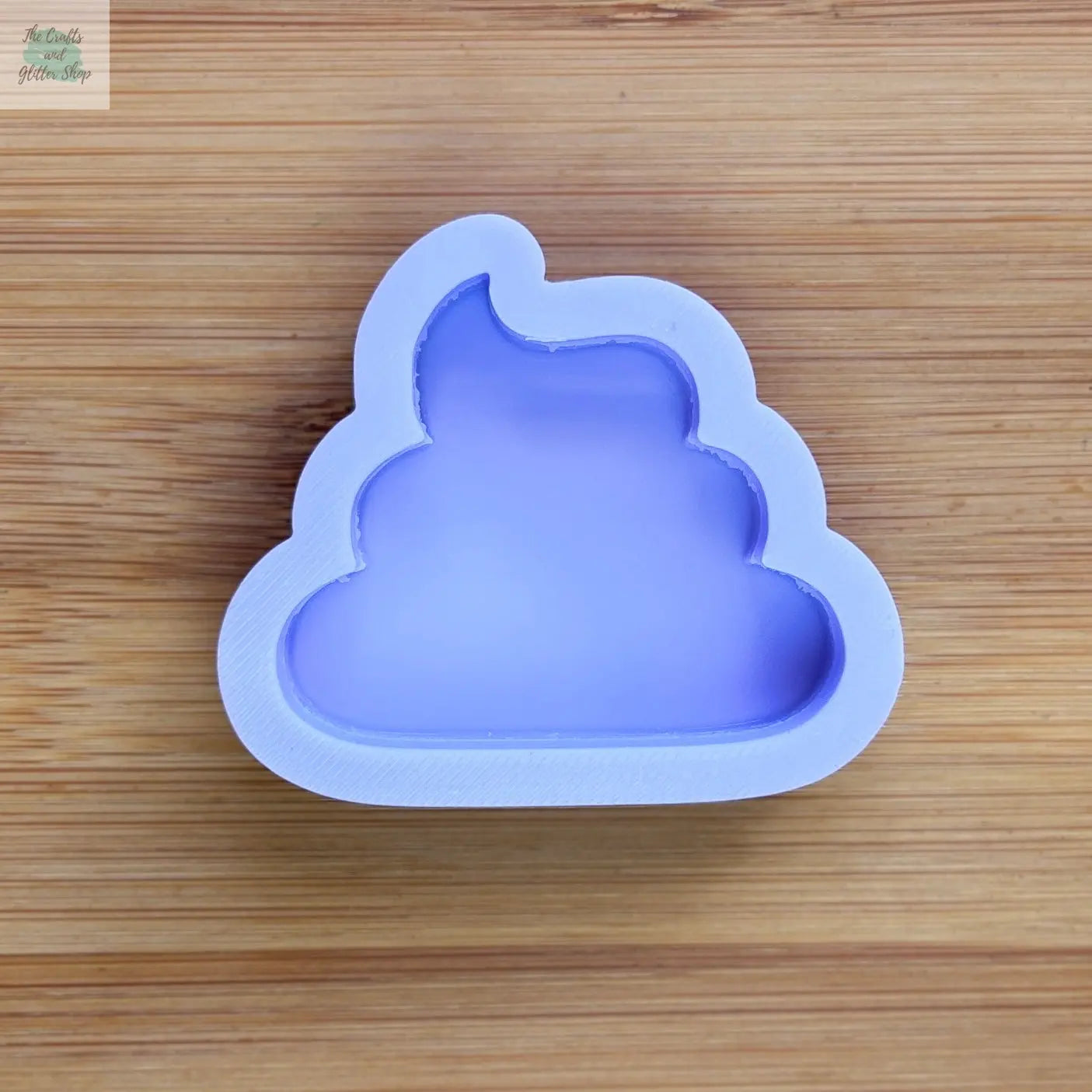 2 inch Poo Pile Silicone Mold - The Crafts and Glitter Shop