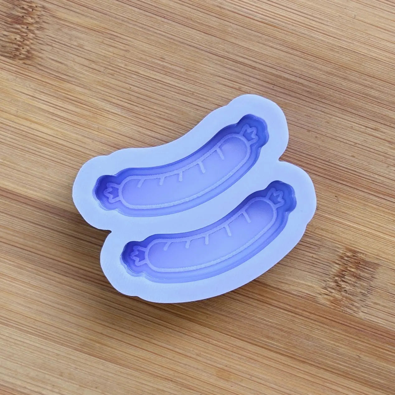 2 inch Sausage Silicone Mold - The Crafts and Glitter Shop