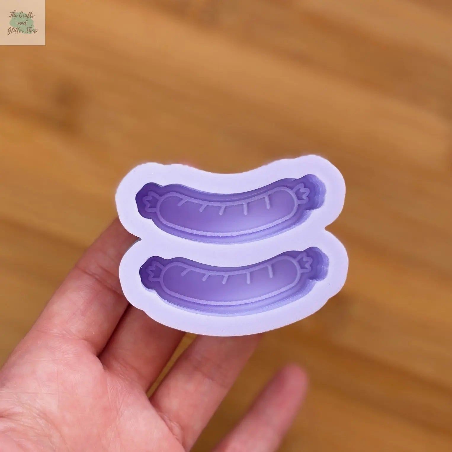 2 inch Sausage Silicone Mold - The Crafts and Glitter Shop
