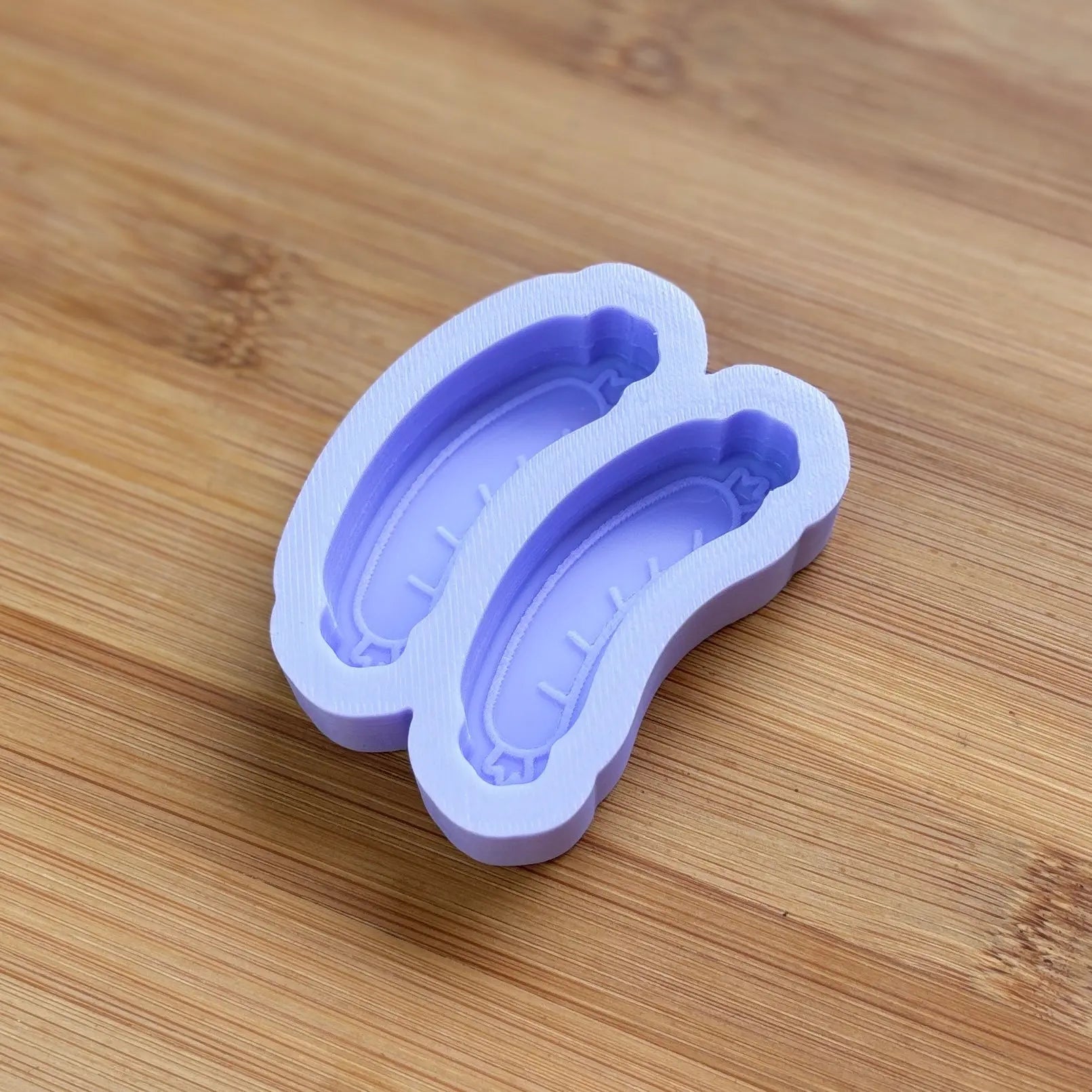 2 inch Sausage Silicone Mold - The Crafts and Glitter Shop