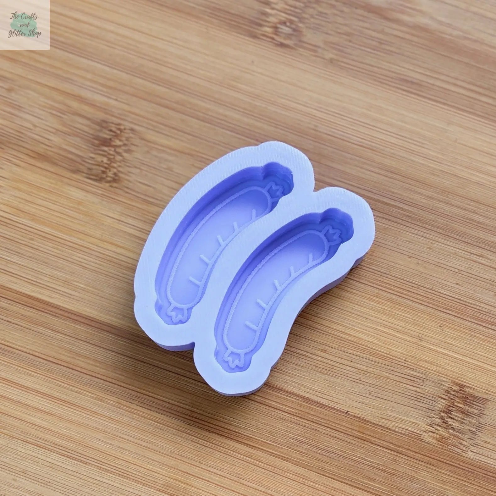 2 inch Sausage Silicone Mold - The Crafts and Glitter Shop