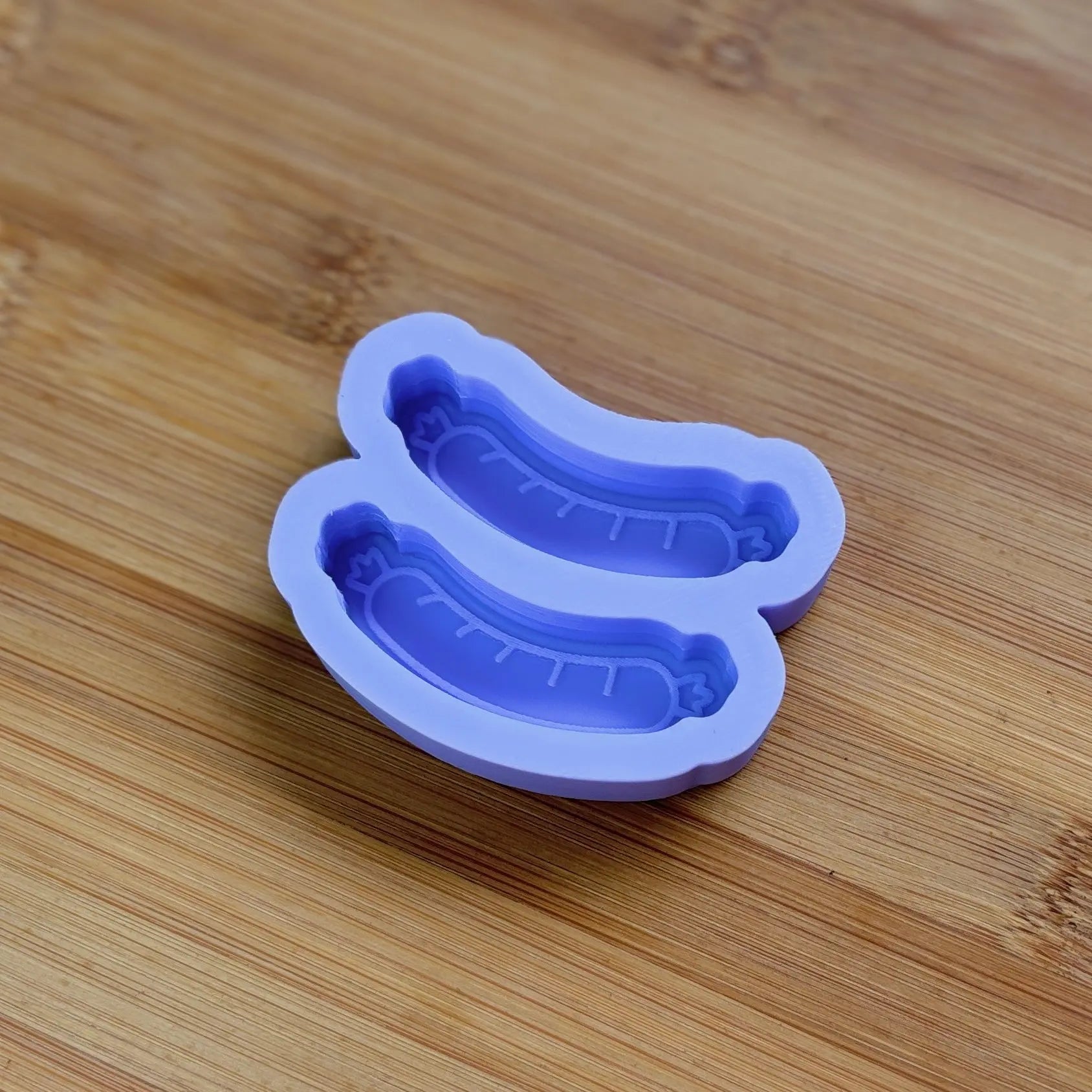 2 inch Sausage Silicone Mold - The Crafts and Glitter Shop