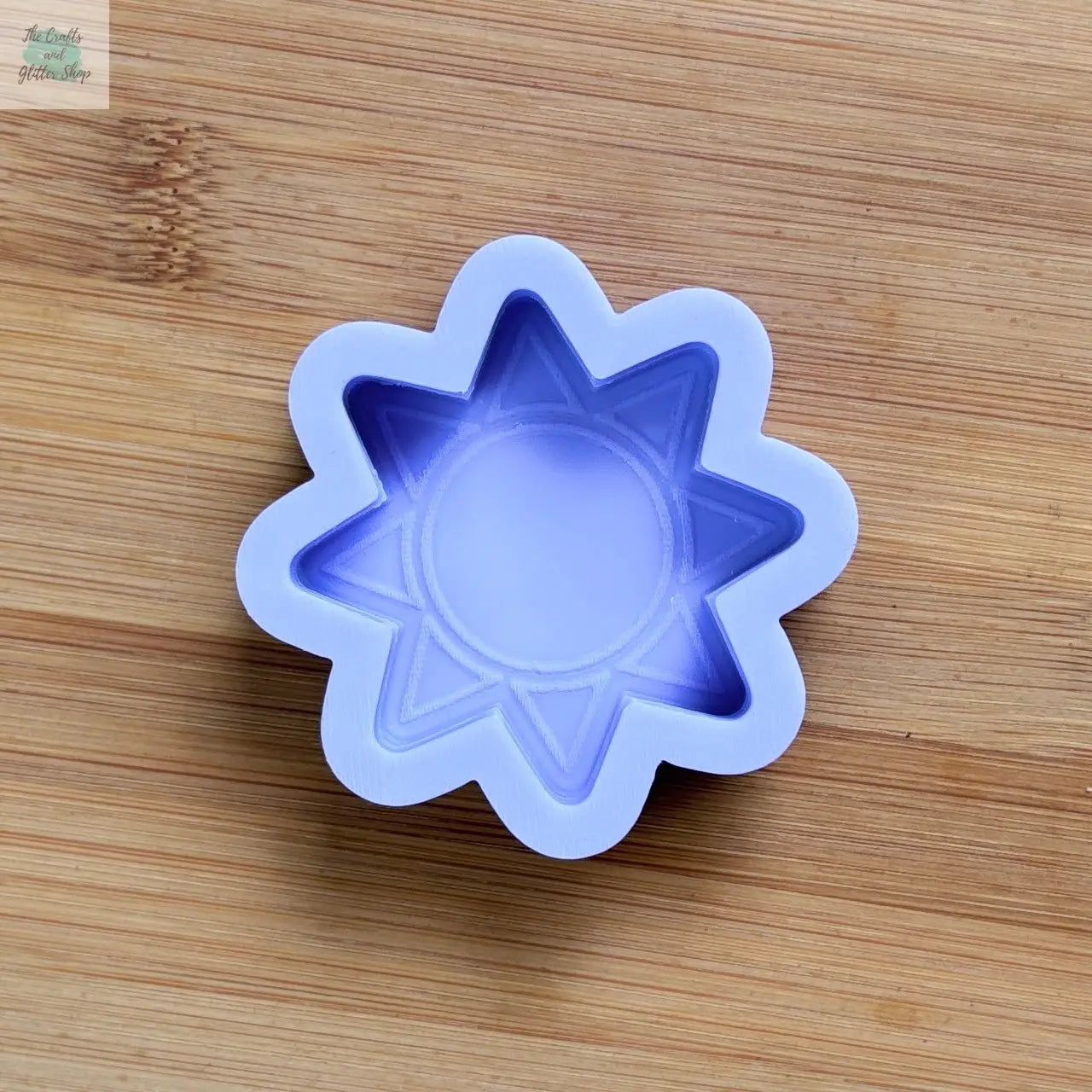2 inch Sun Silicone Mold - The Crafts and Glitter Shop