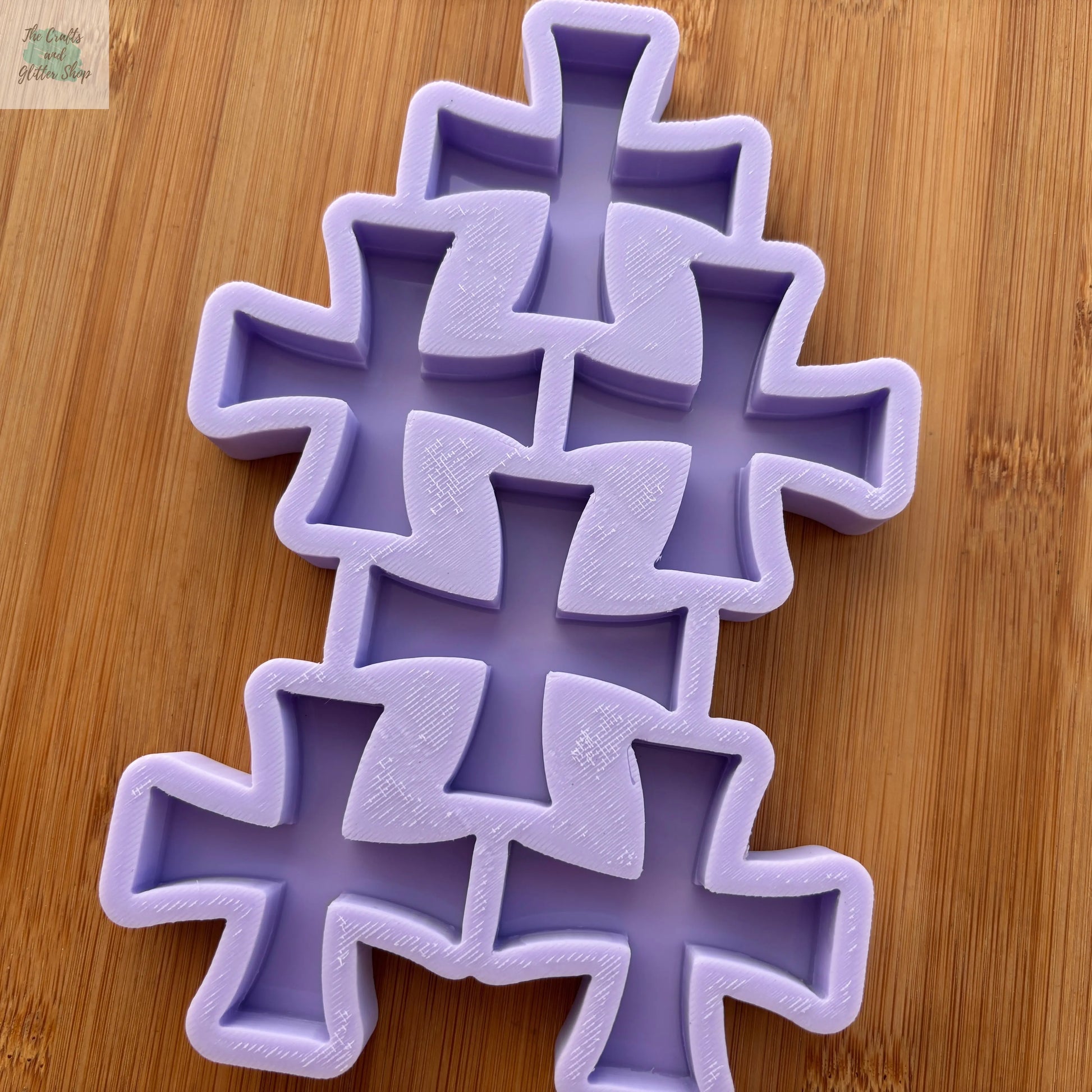 2 inch Swiss Cross Silicone Mold