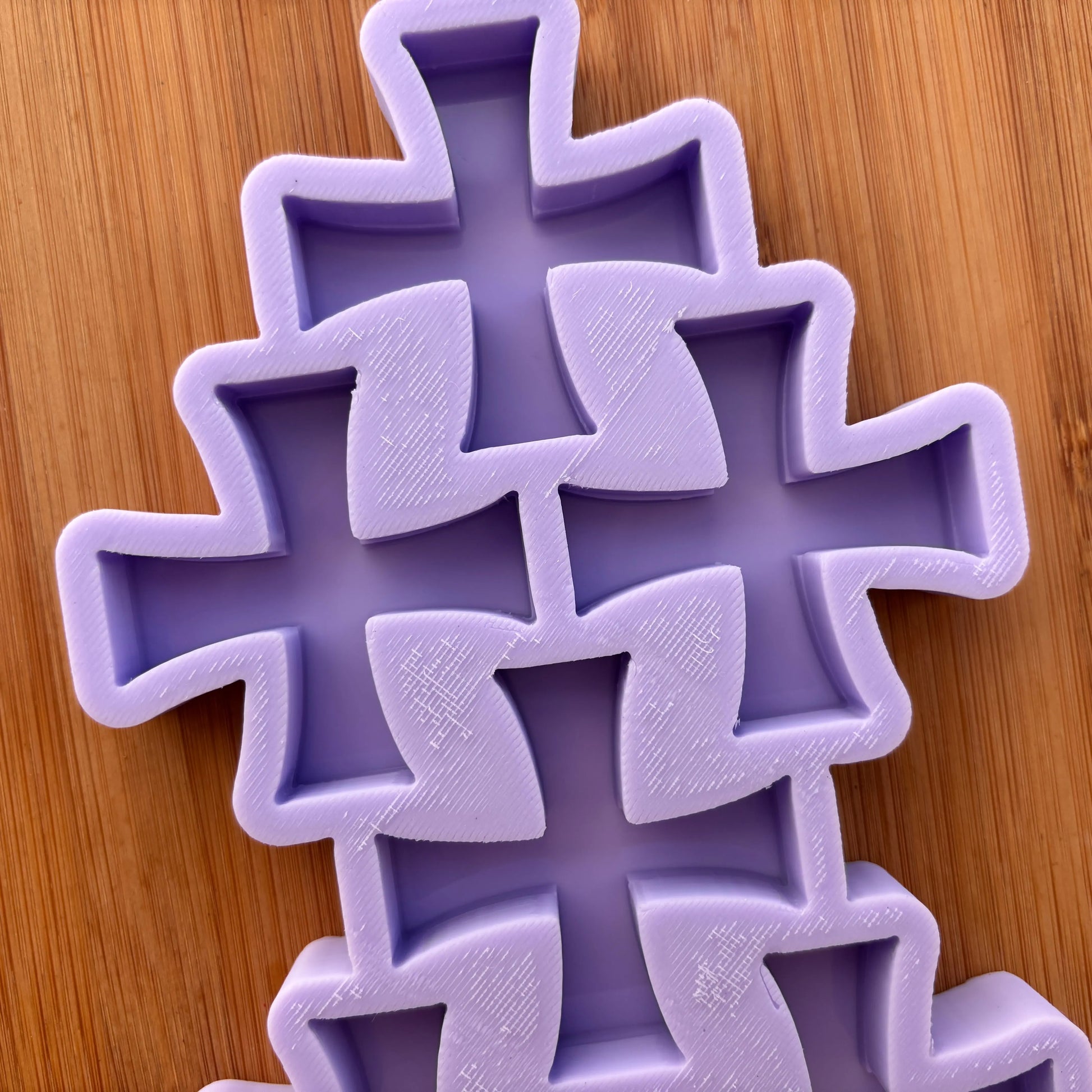 2 inch Swiss Cross Silicone Mold