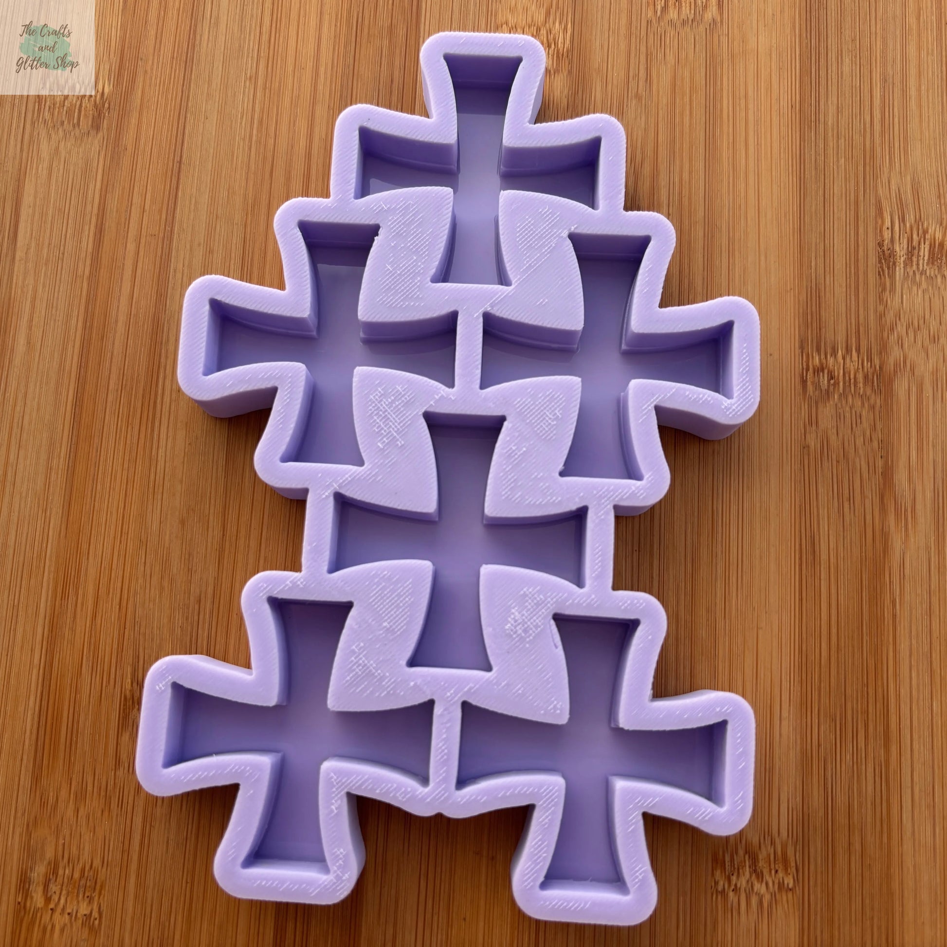 2 inch Swiss Cross Silicone Mold - The Crafts and Glitter Shop