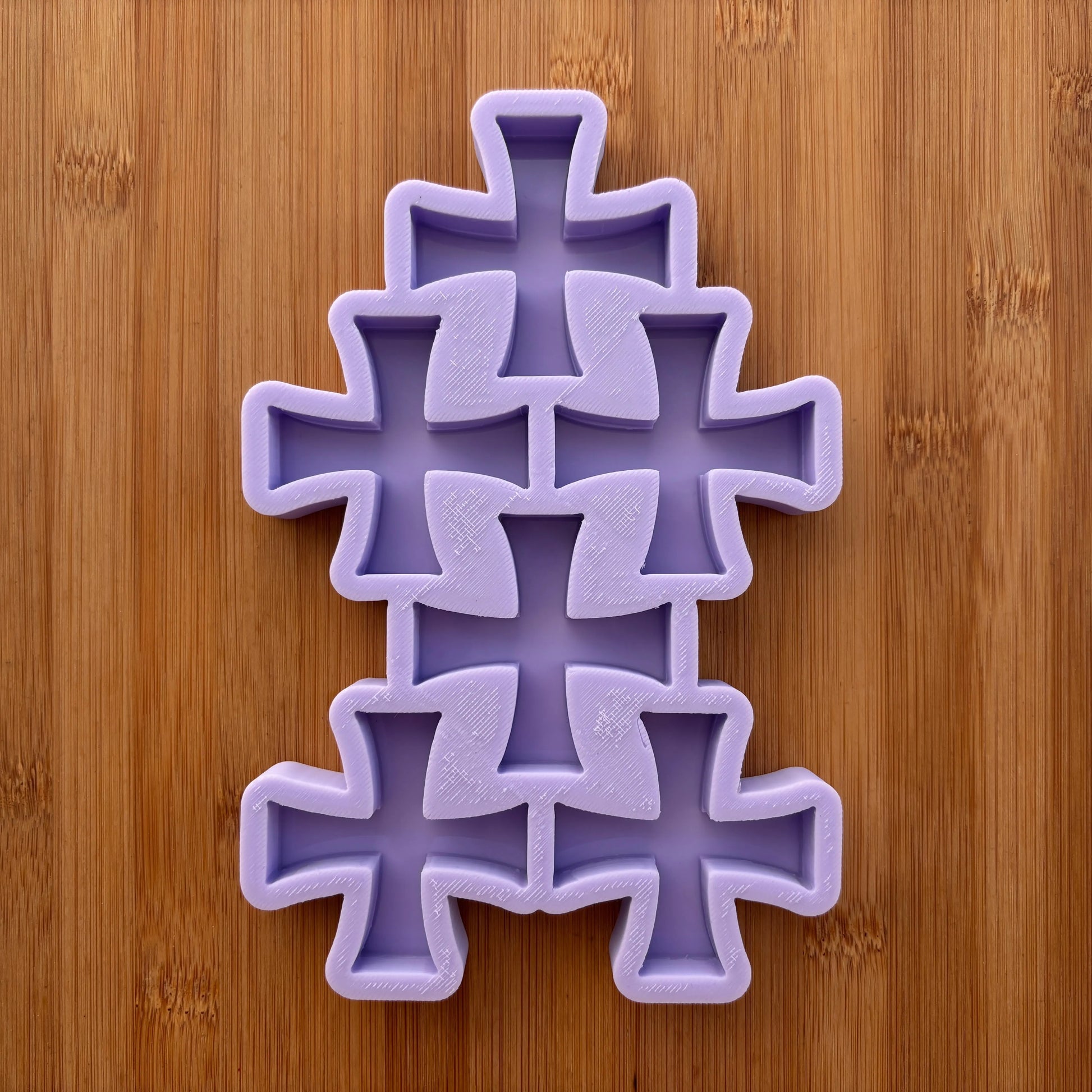 2 inch Swiss Cross Silicone Mold