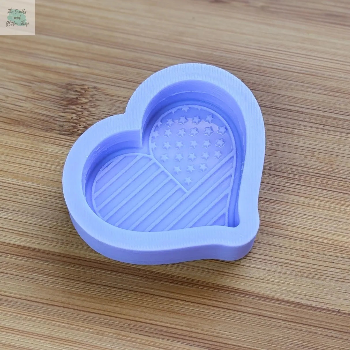 2 inch USA Flag Silicone Mold - The Crafts and Glitter Shop