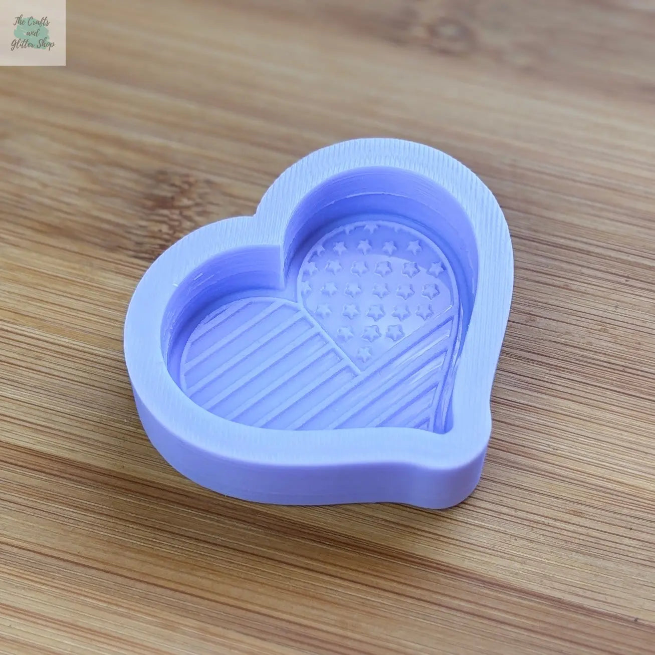 2 inch USA Flag Silicone Mold - The Crafts and Glitter Shop