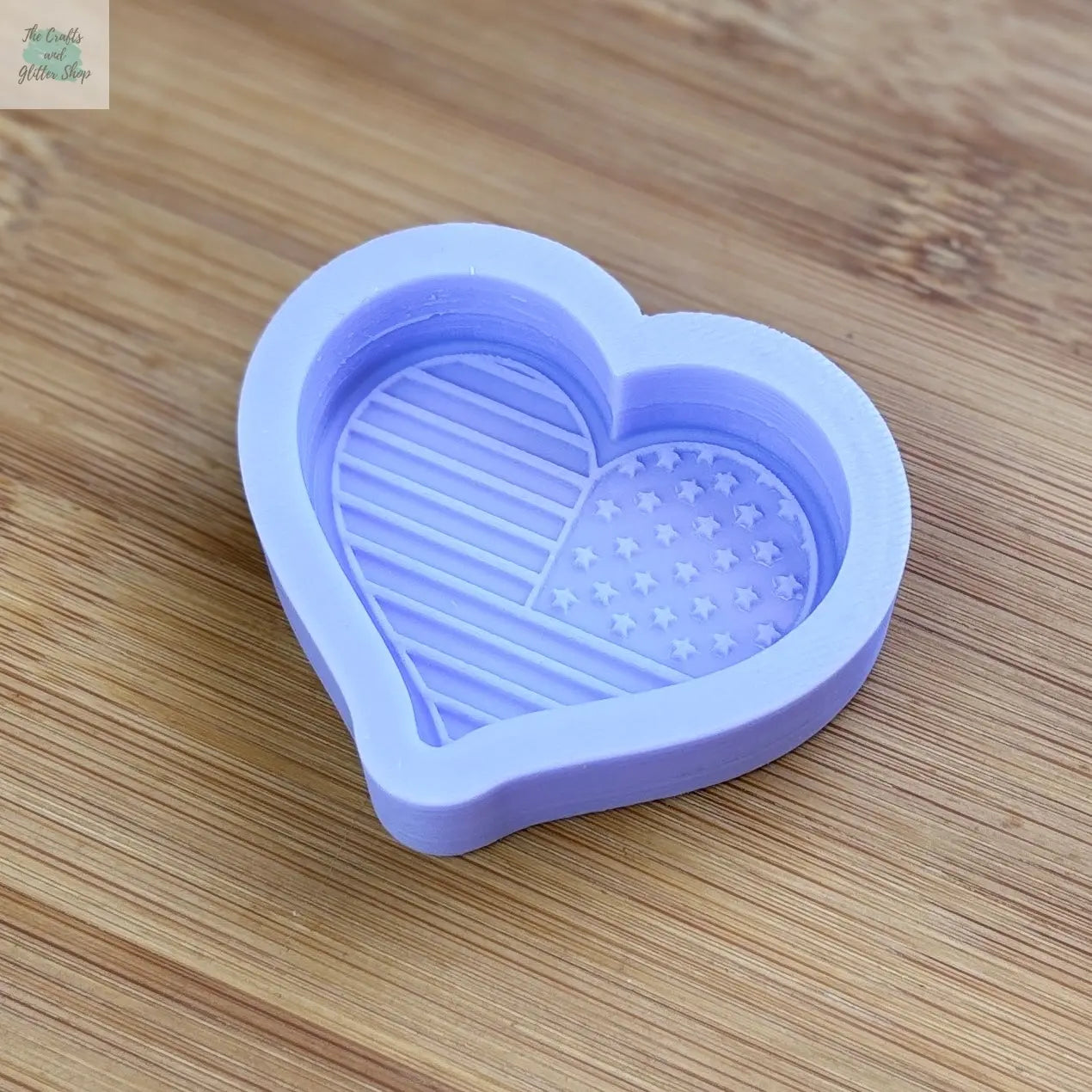 2 inch USA Flag Silicone Mold - The Crafts and Glitter Shop