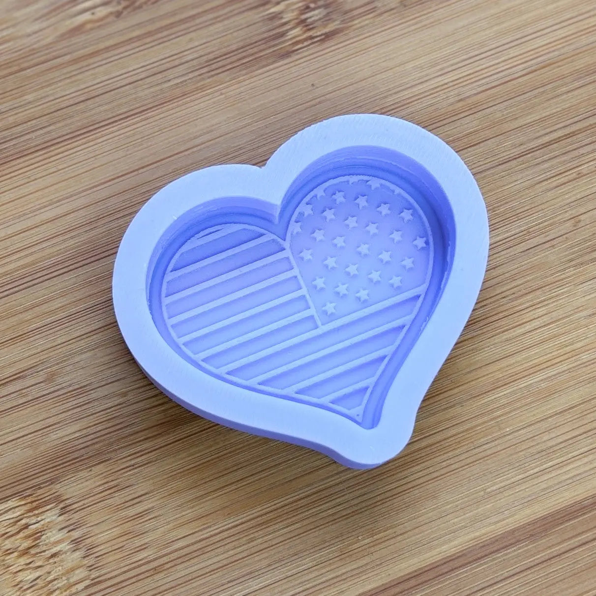 2 inch USA Flag Silicone Mold - The Crafts and Glitter Shop