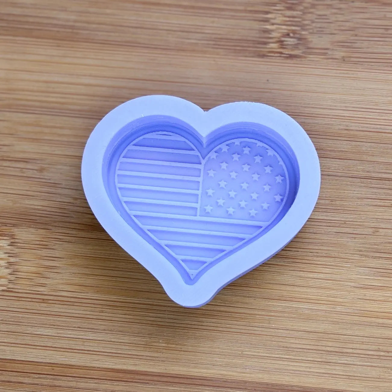 2 inch USA Flag Silicone Mold - The Crafts and Glitter Shop