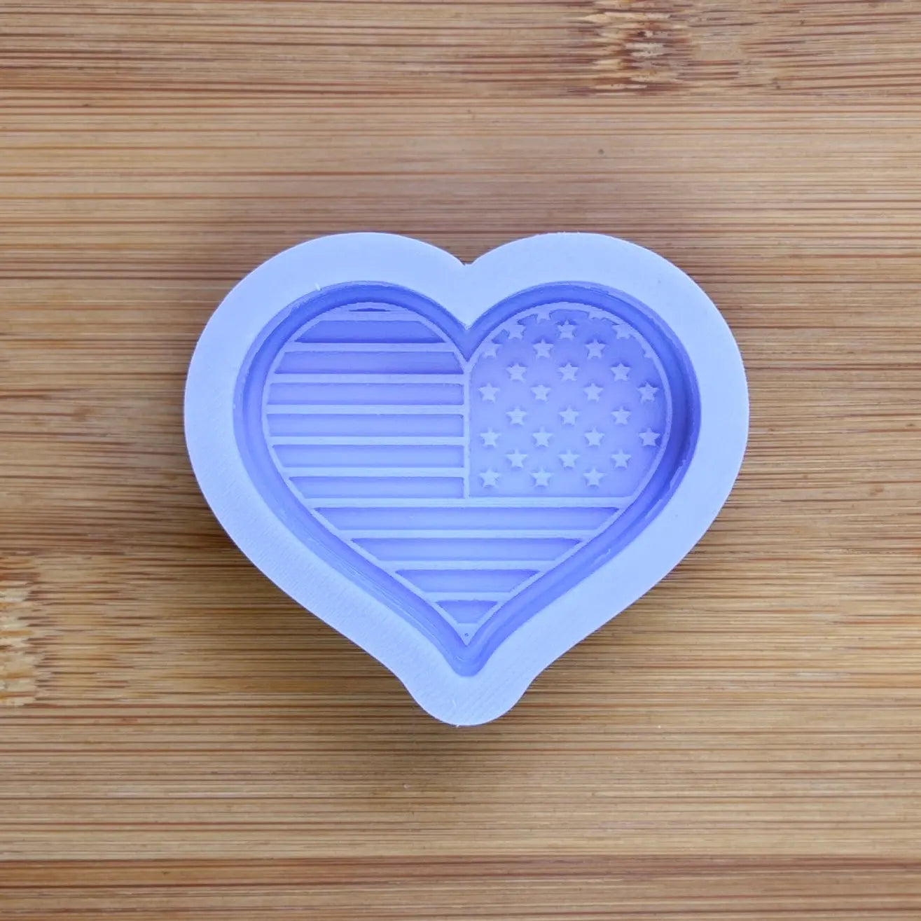 2 inch USA Flag Silicone Mold - The Crafts and Glitter Shop