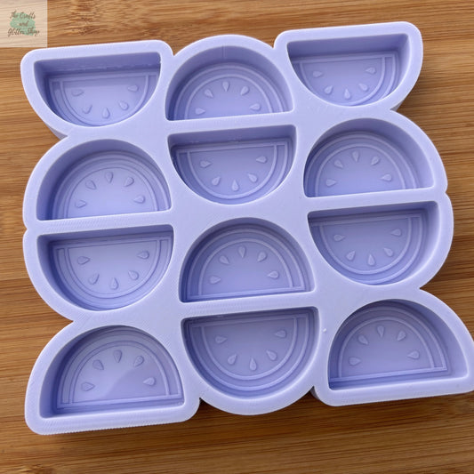 2 inch Watermelon Slice Silicone Mold - The Crafts and Glitter Shop