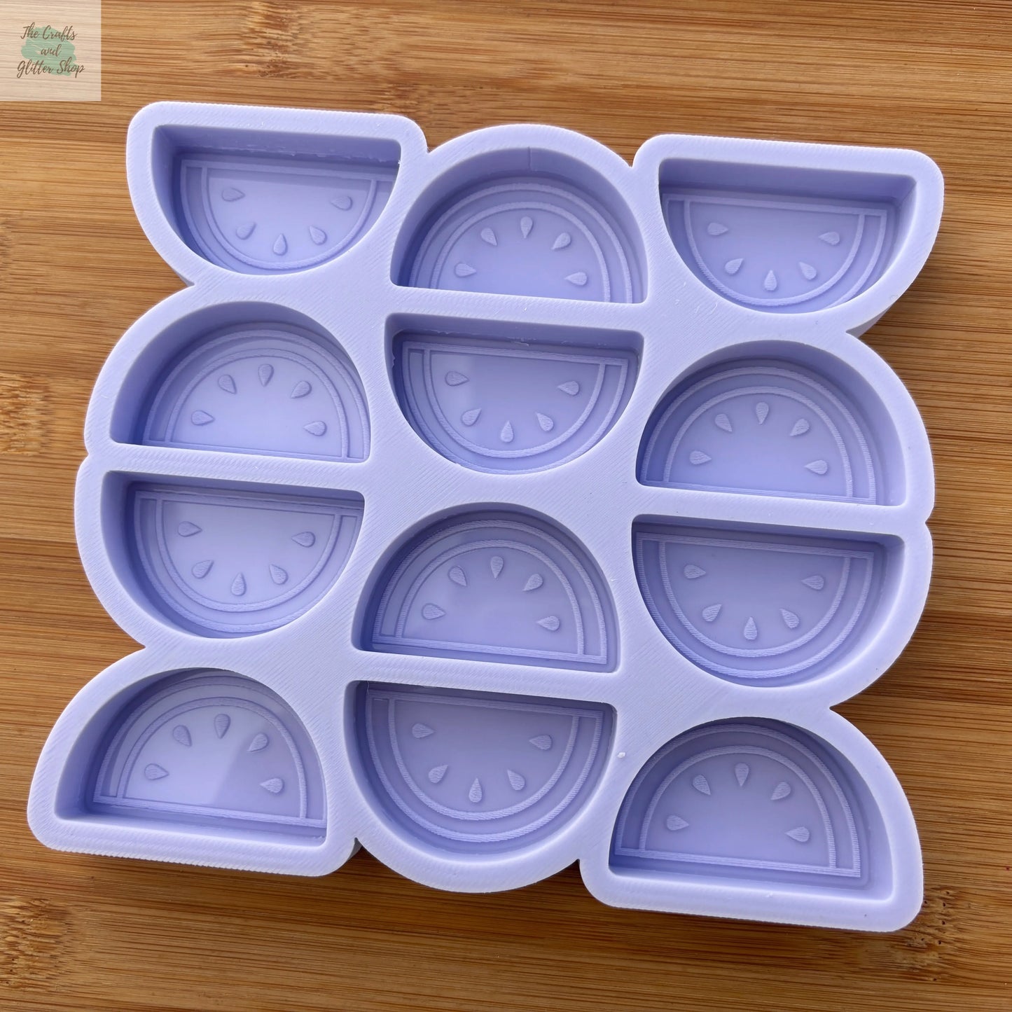 2 inch Watermelon Slice Silicone Mold - The Crafts and Glitter Shop