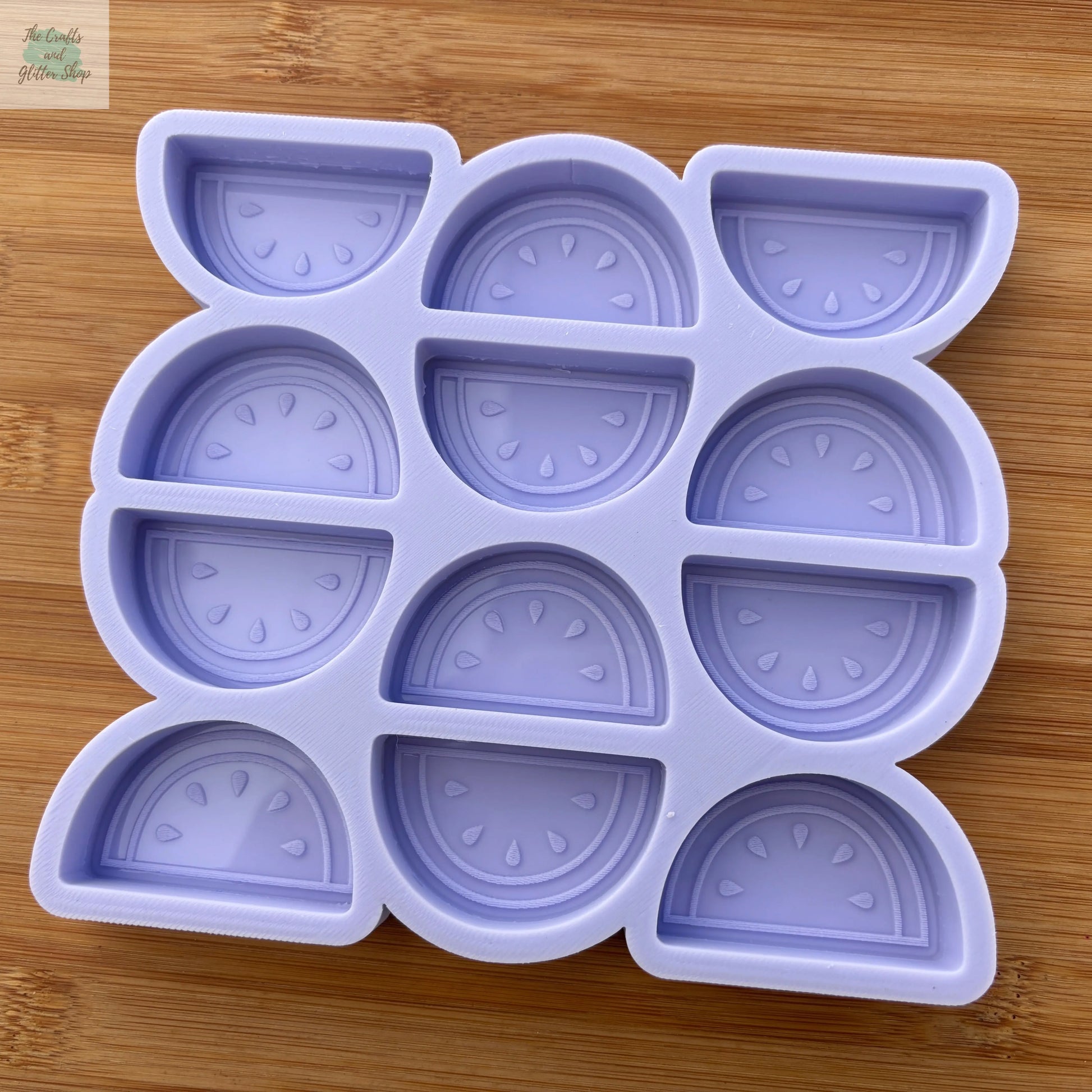 2 inch Watermelon Slice Silicone Mold - The Crafts and Glitter Shop