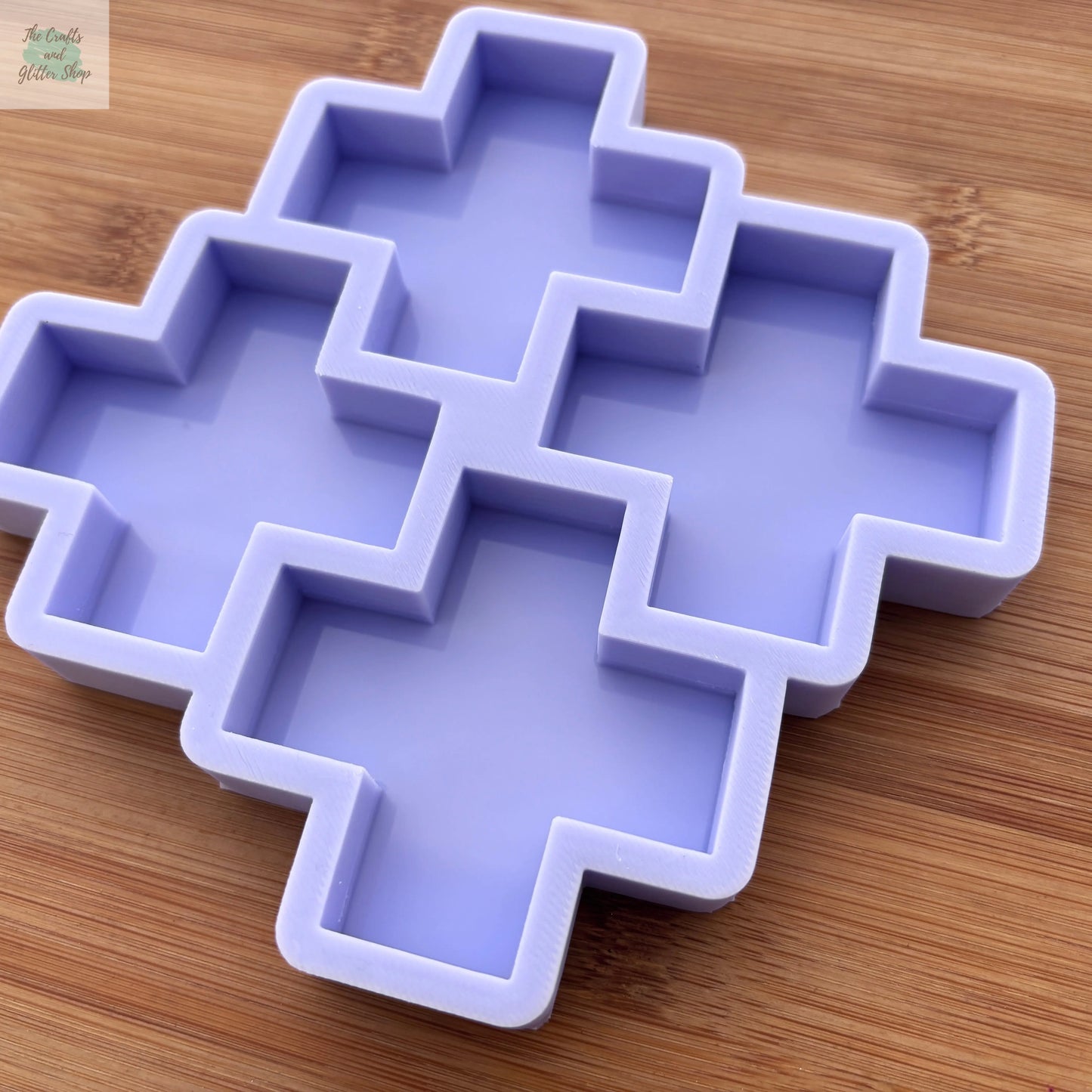 2.5 inch Swiss Cross Silicone Mold - The Crafts and Glitter Shop