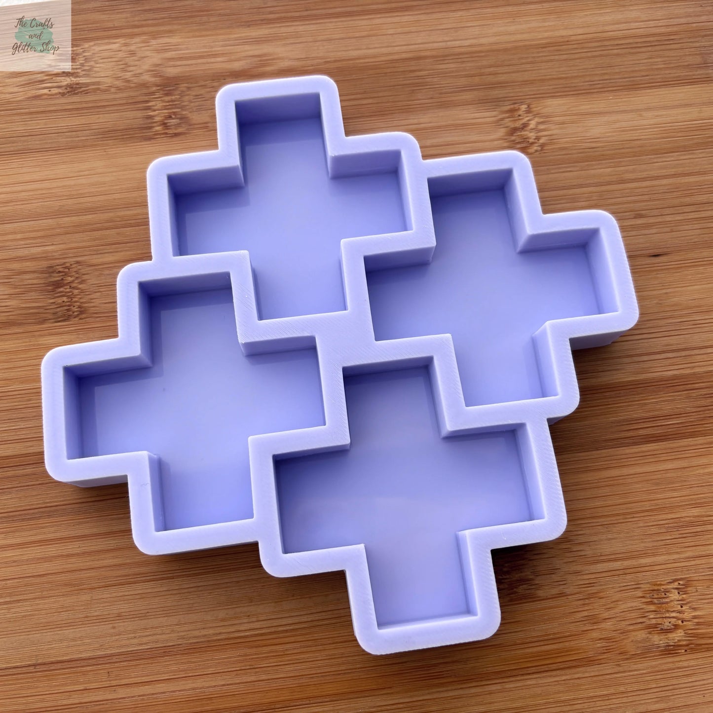 2.5 inch Swiss Cross Silicone Mold - The Crafts and Glitter Shop