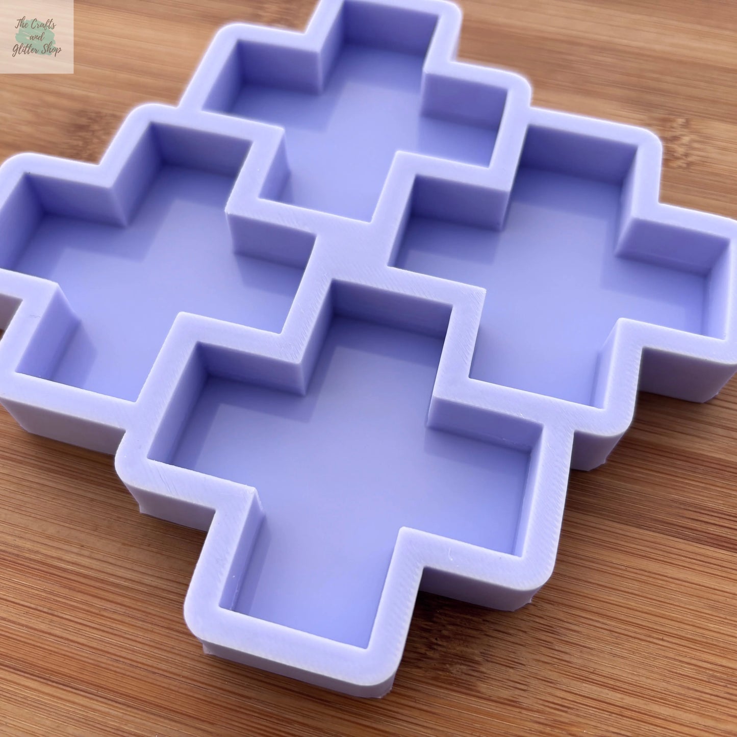 2.5 inch Swiss Cross Silicone Mold - The Crafts and Glitter Shop