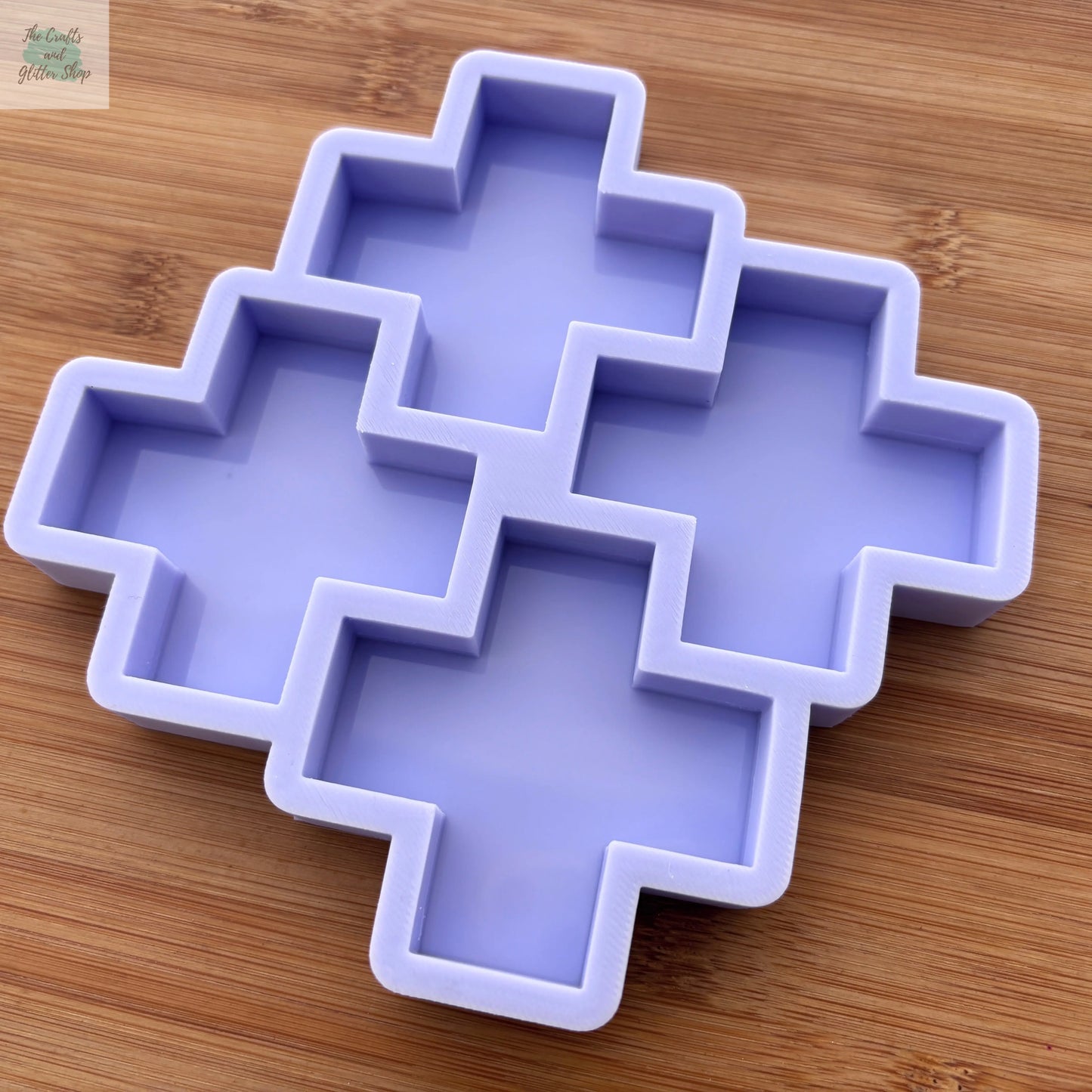2.5 inch Swiss Cross Silicone Mold - The Crafts and Glitter Shop