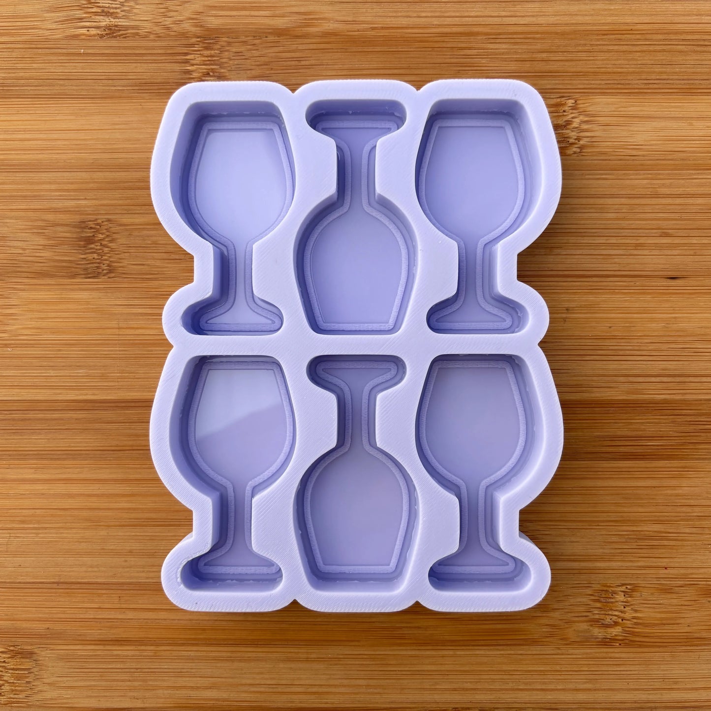 2.5 inch Wine Glass Silicone Mold - The Crafts and Glitter Shop