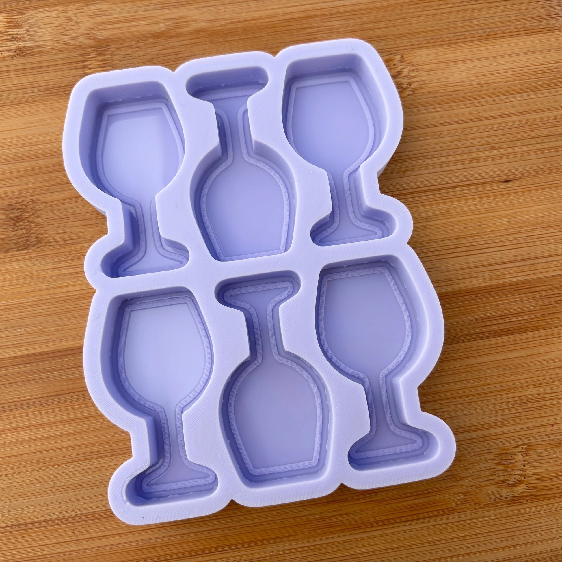 2.5 inch Wine Glass Silicone Mold - The Crafts and Glitter Shop