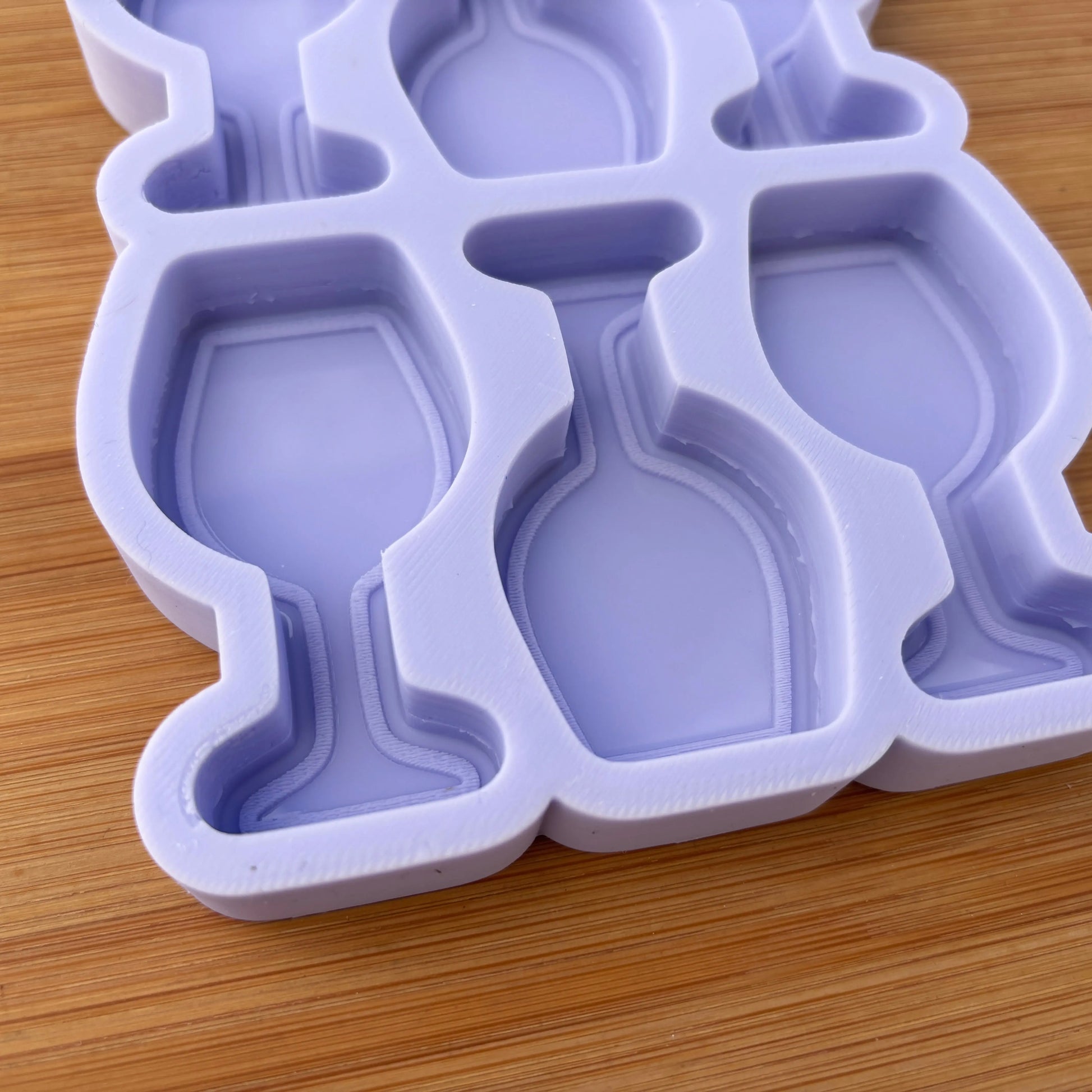 2.5 inch Wine Glass Silicone Mold - The Crafts and Glitter Shop