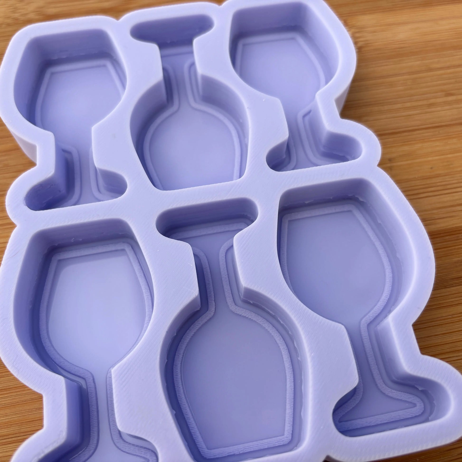 2.5 inch Wine Glass Silicone Mold - The Crafts and Glitter Shop