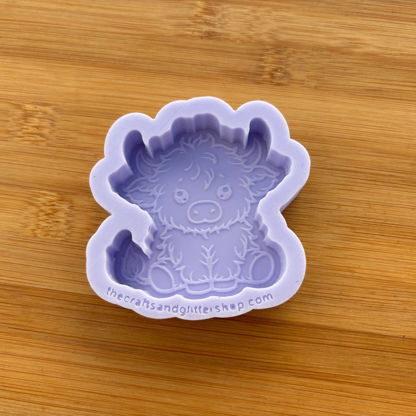 2.5" Highland Cow Silicone Mold - The Crafts and Glitter Shop