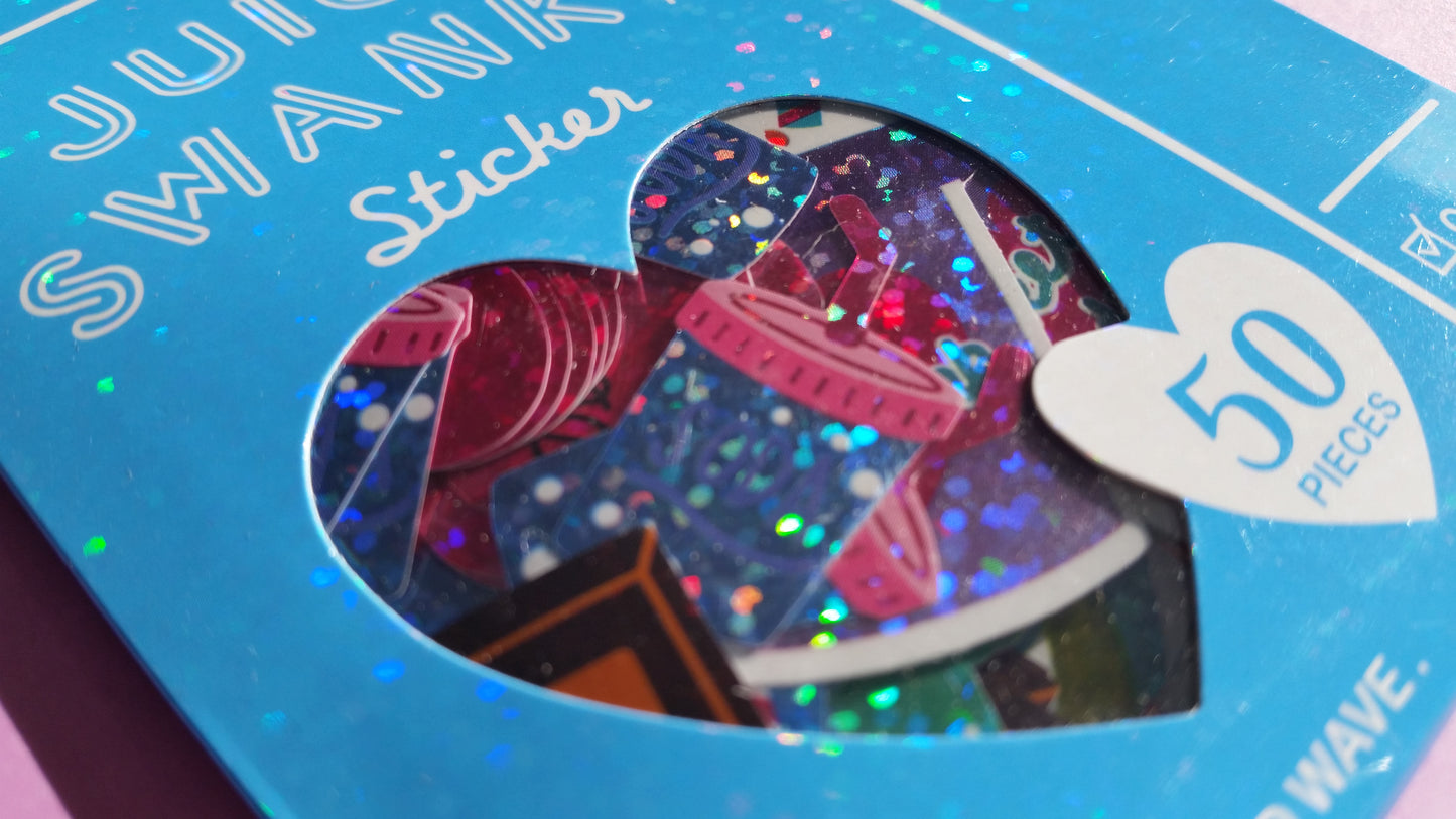 Candy Store Sticker Flakes - 50 pieces - Holographic - The Crafts and Glitter Shop