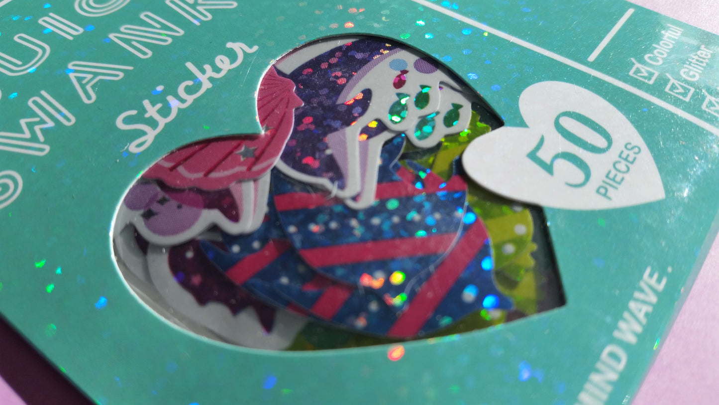 Ocean Sticker Flakes - 50 pieces - The Crafts and Glitter Shop